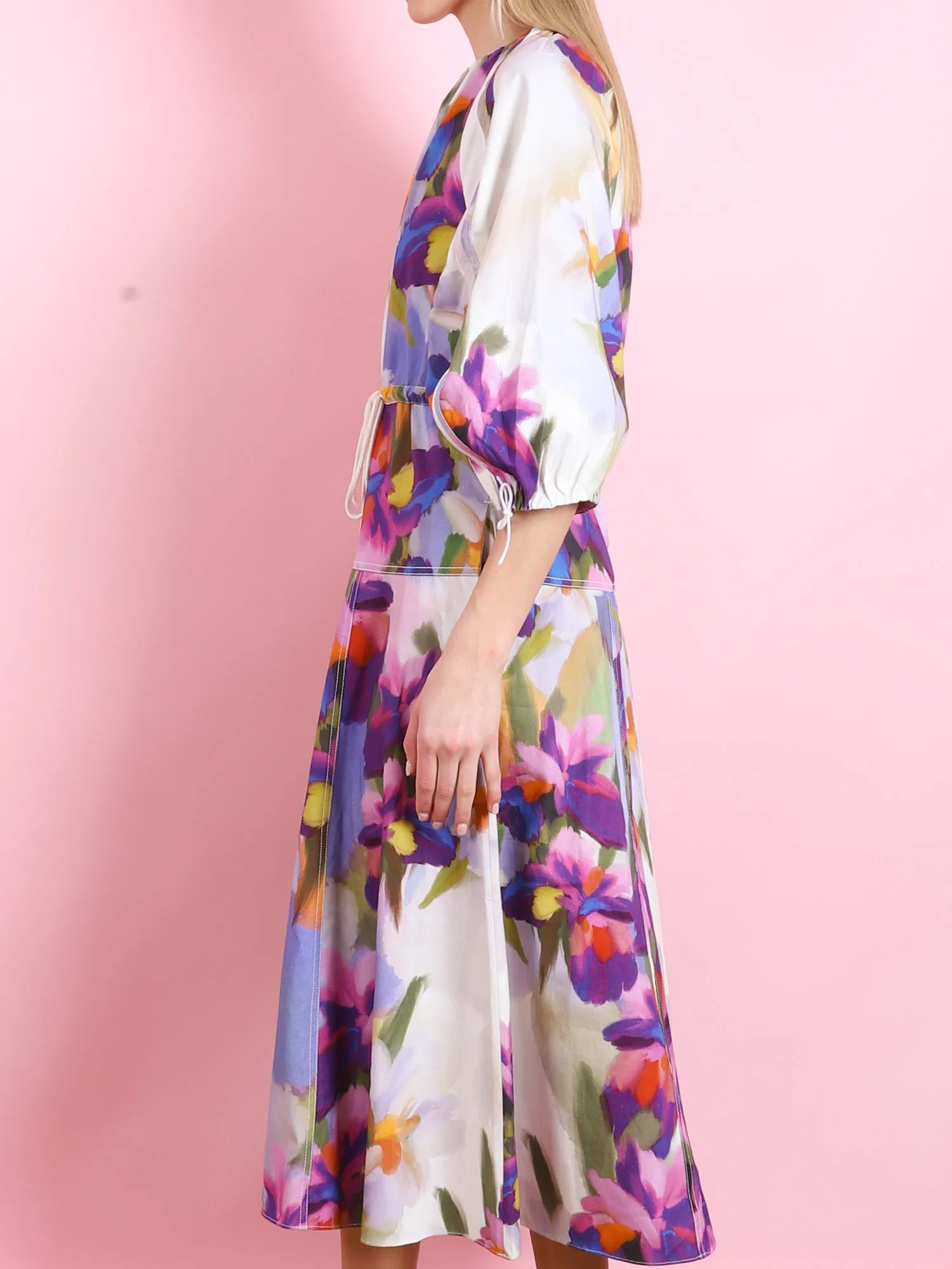 IRIS BALLOON SLV DRESS