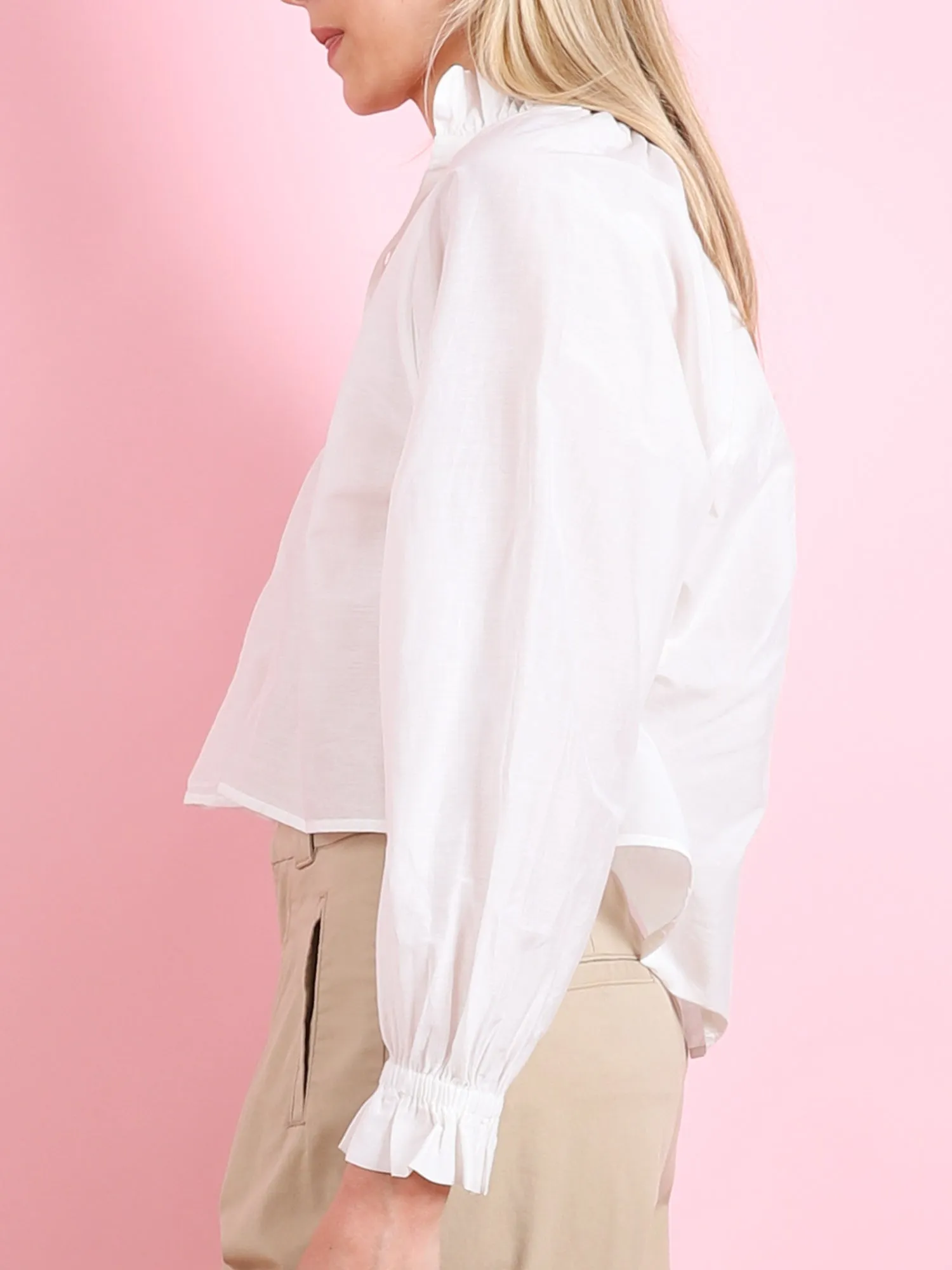 Iris Ruffled Top