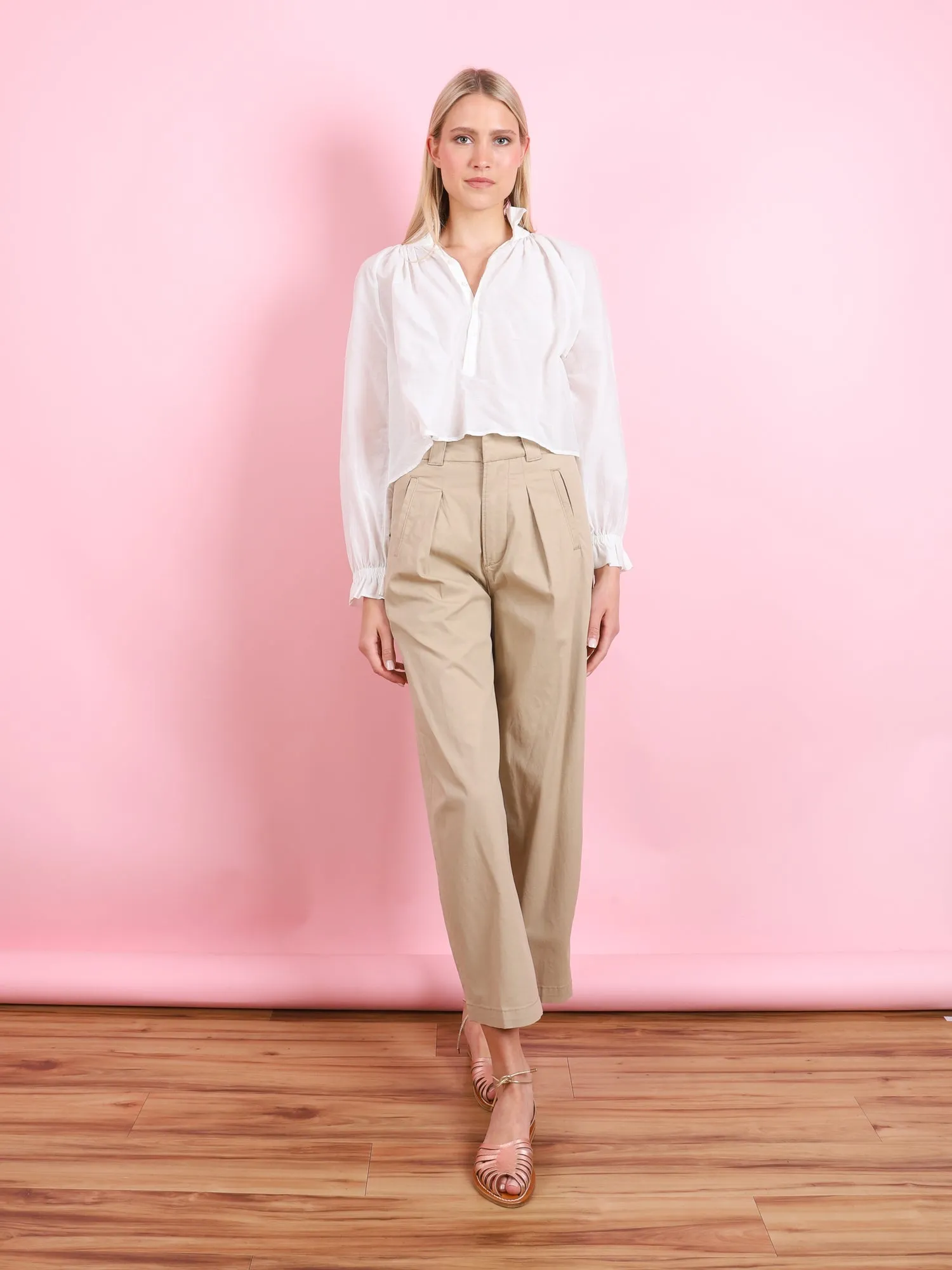 Iris Ruffled Top