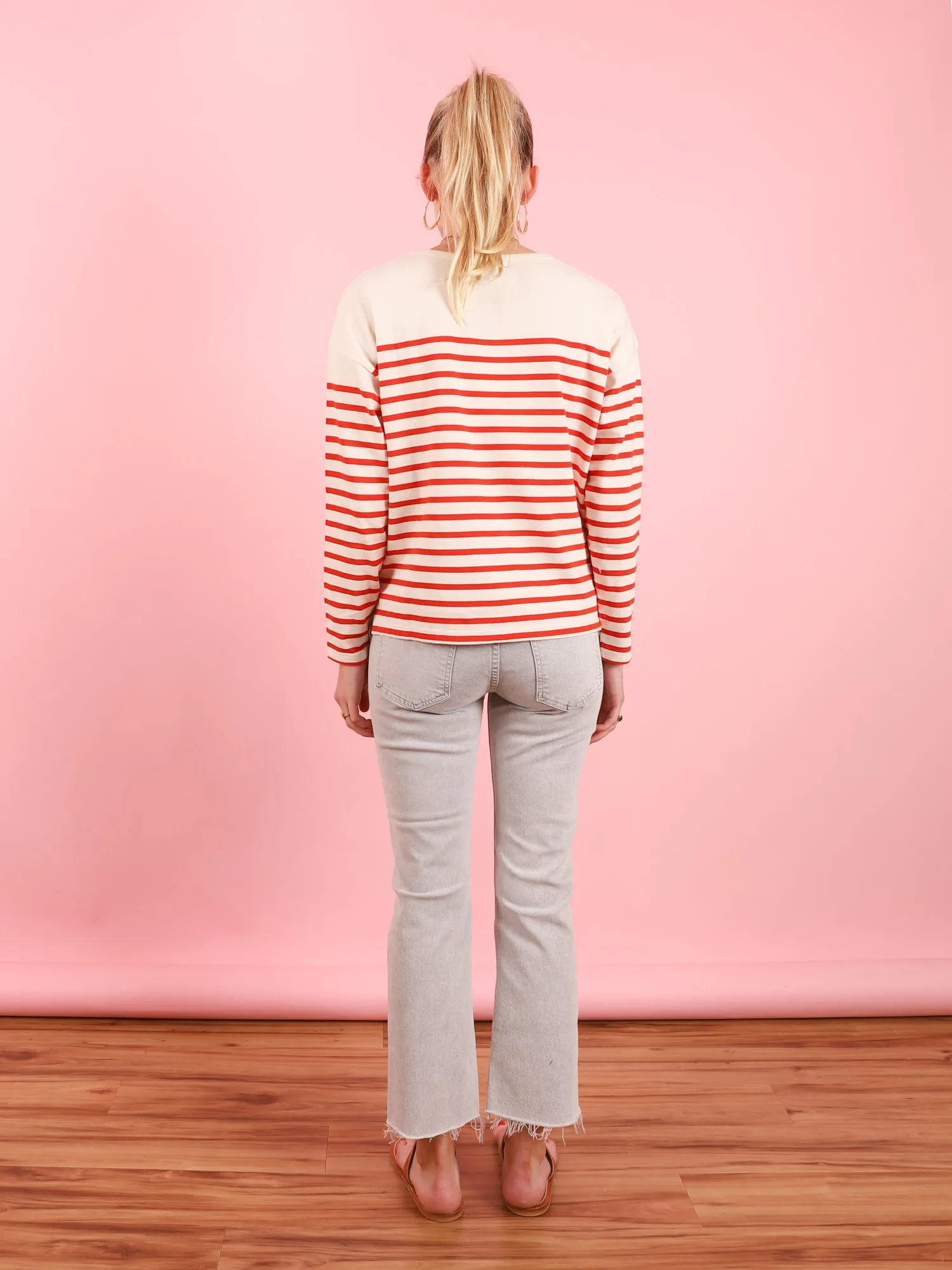 Izola Zip Cropped Jean
