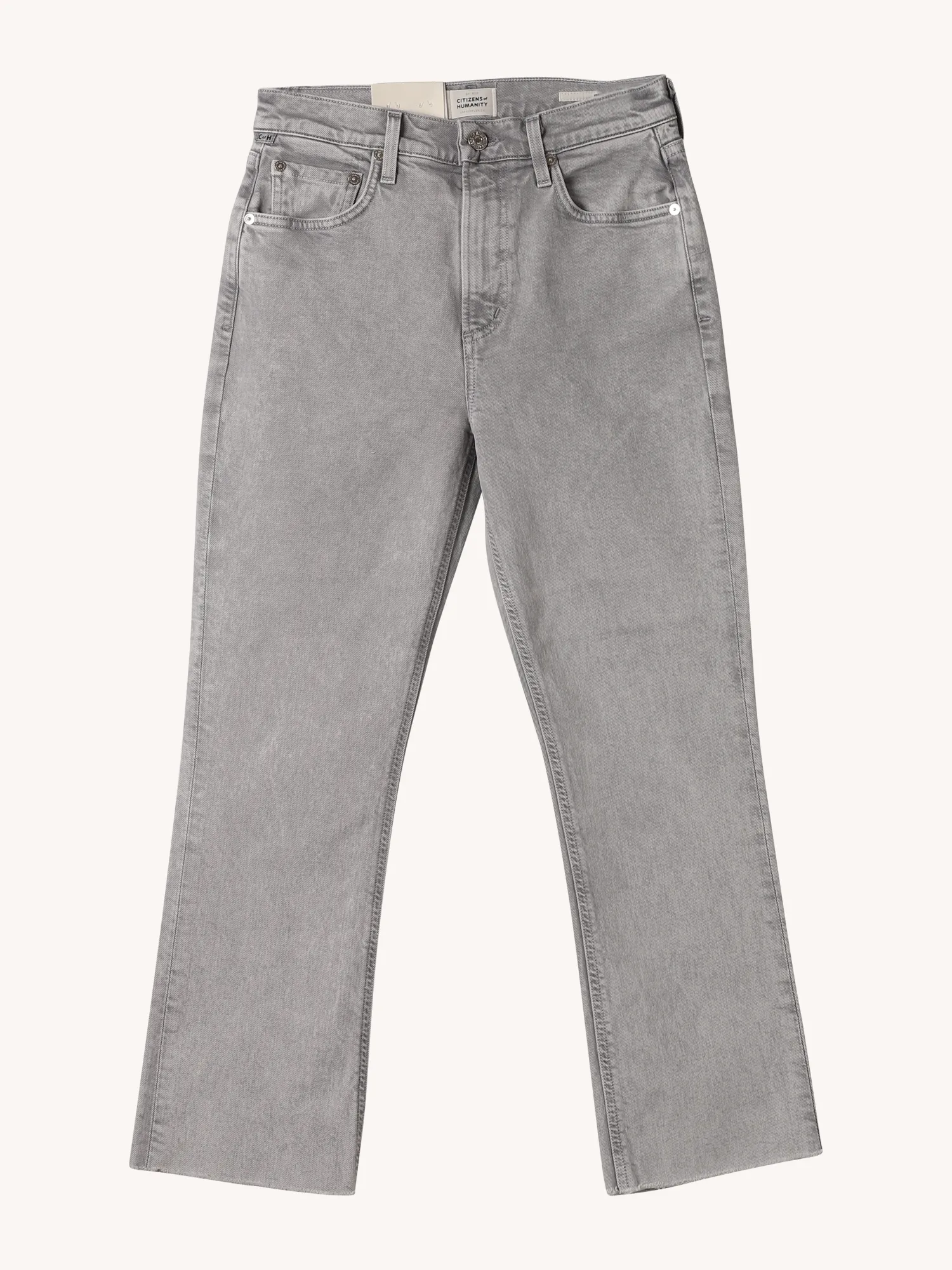 Izola Zip Cropped Jean