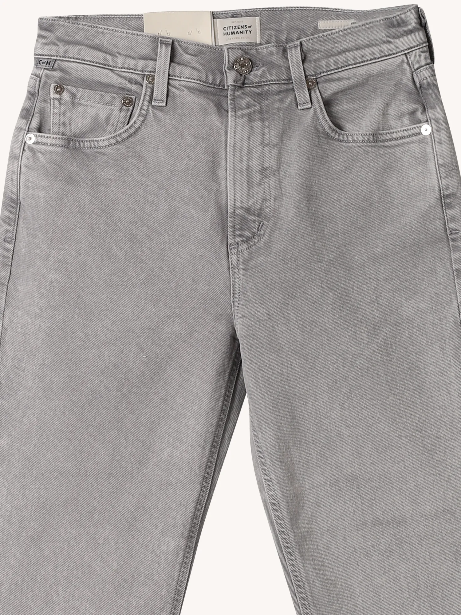Izola Zip Cropped Jean