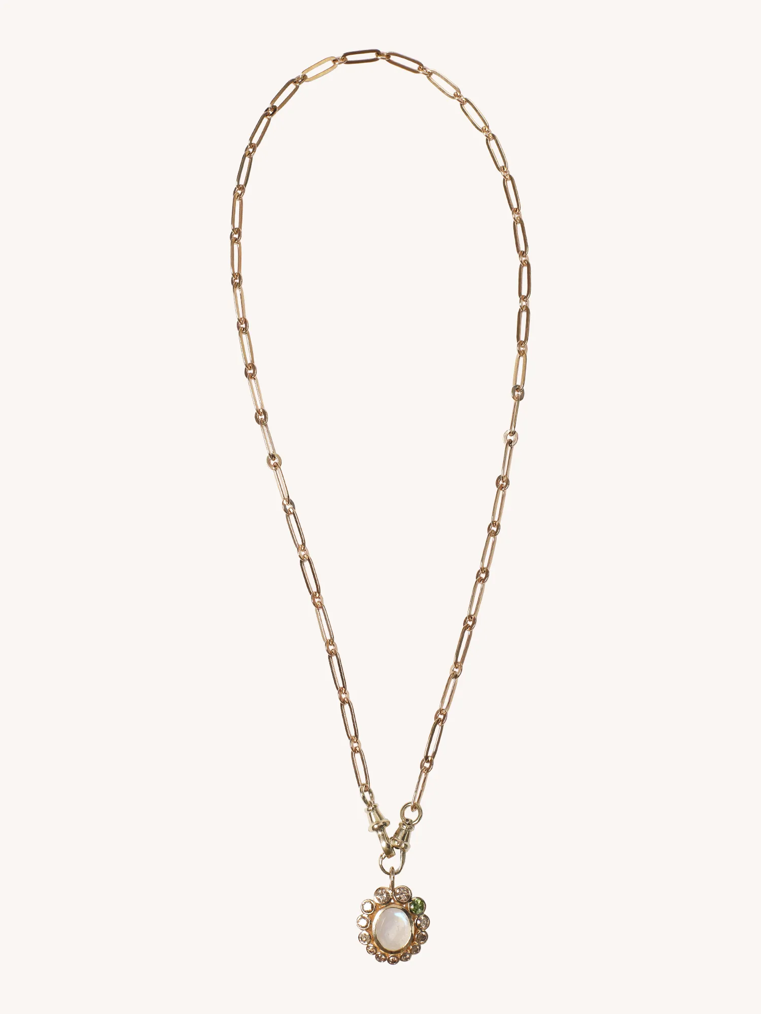 Jasmine Necklace with Diamonds