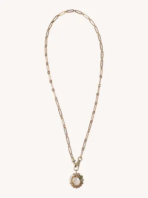 Jasmine Necklace with Diamonds