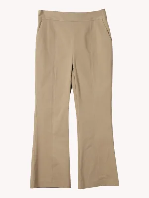 Kick Flare Crop Pant in Sand