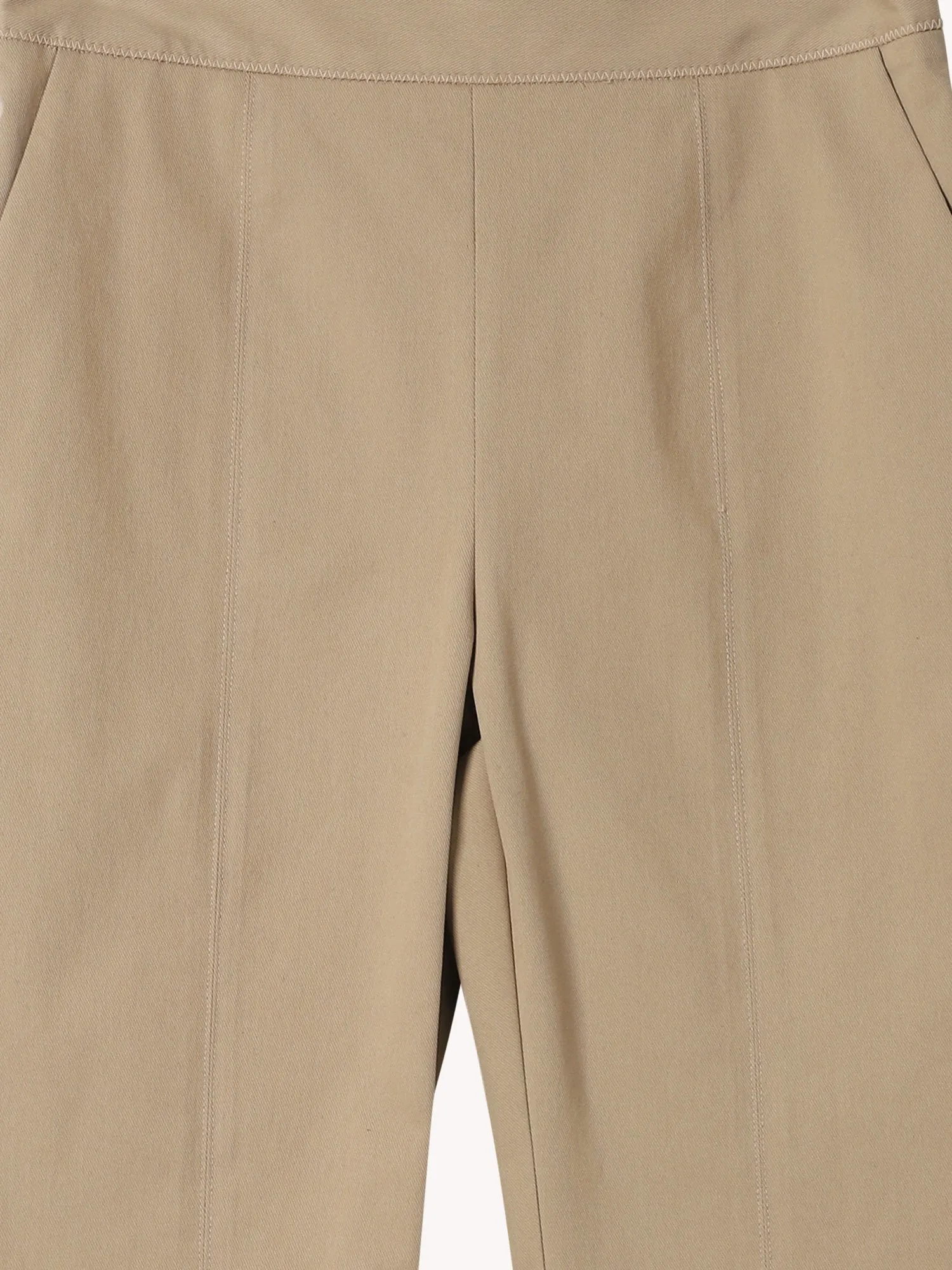 Kick Flare Crop Pant in Sand