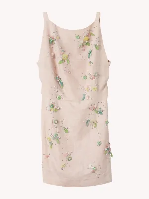 KIMBERLY EMBROIDERED MINI DRESS