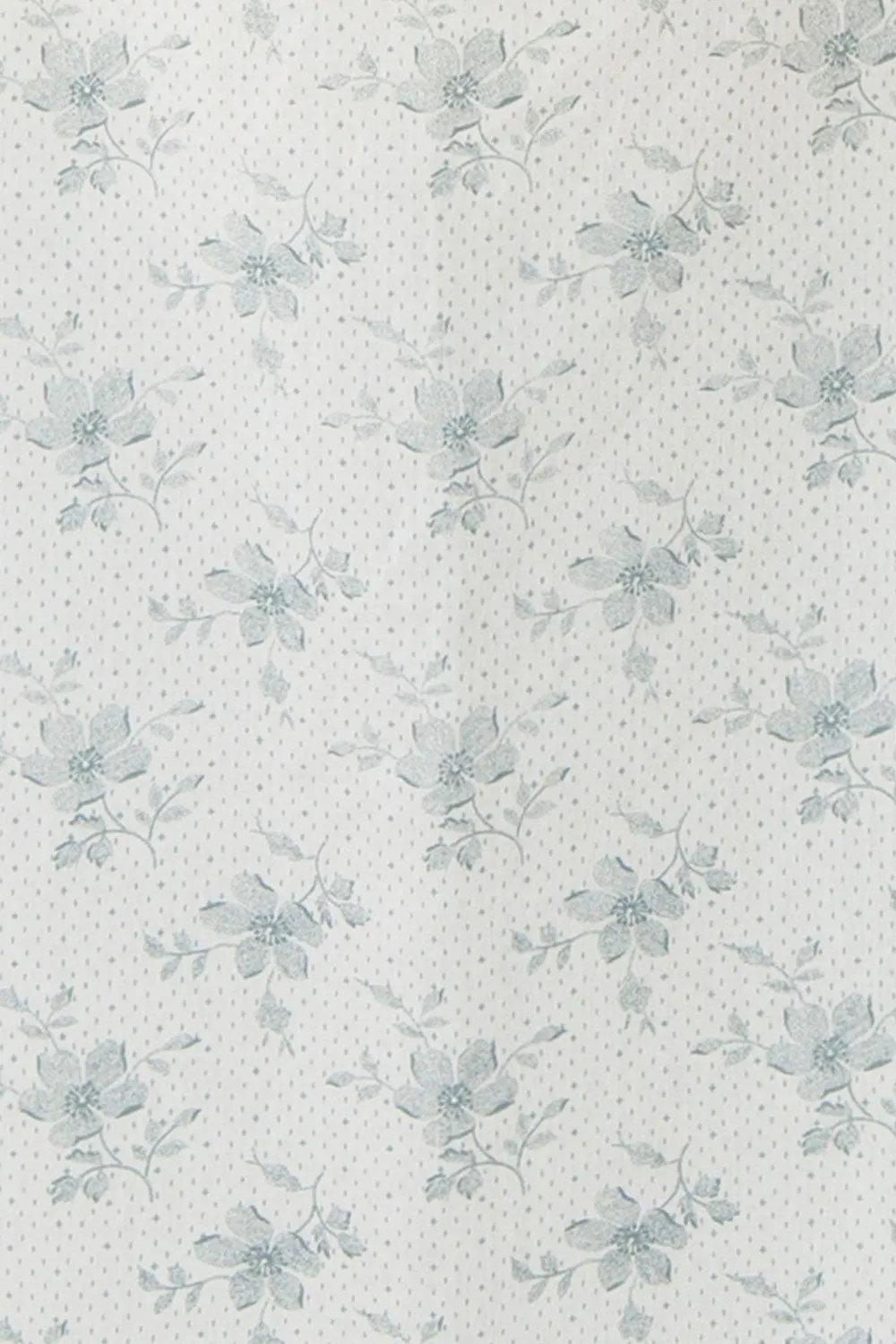 Kiori | Blue Floral Dressing Gown