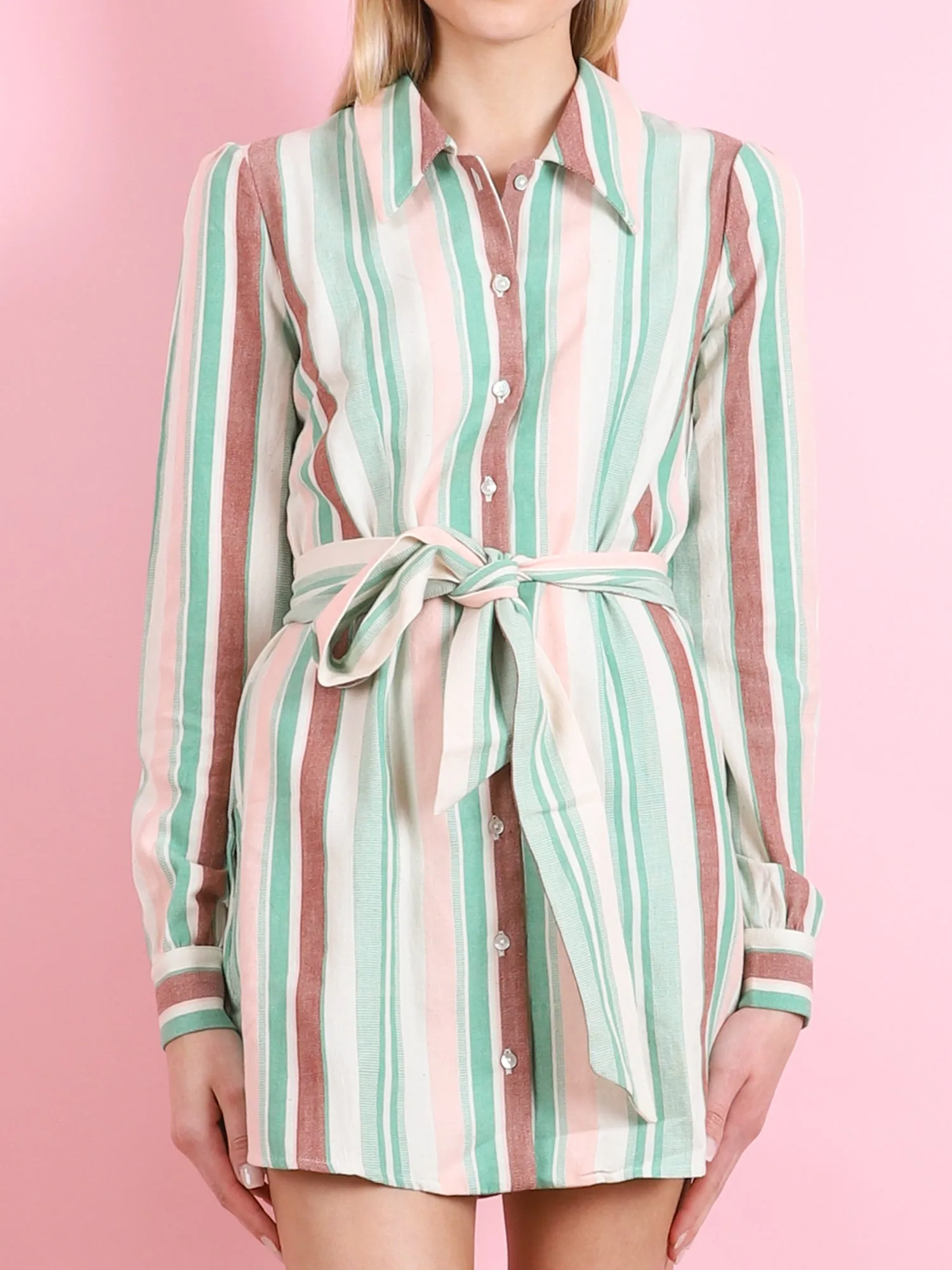 Luna Mini Shirt Dress