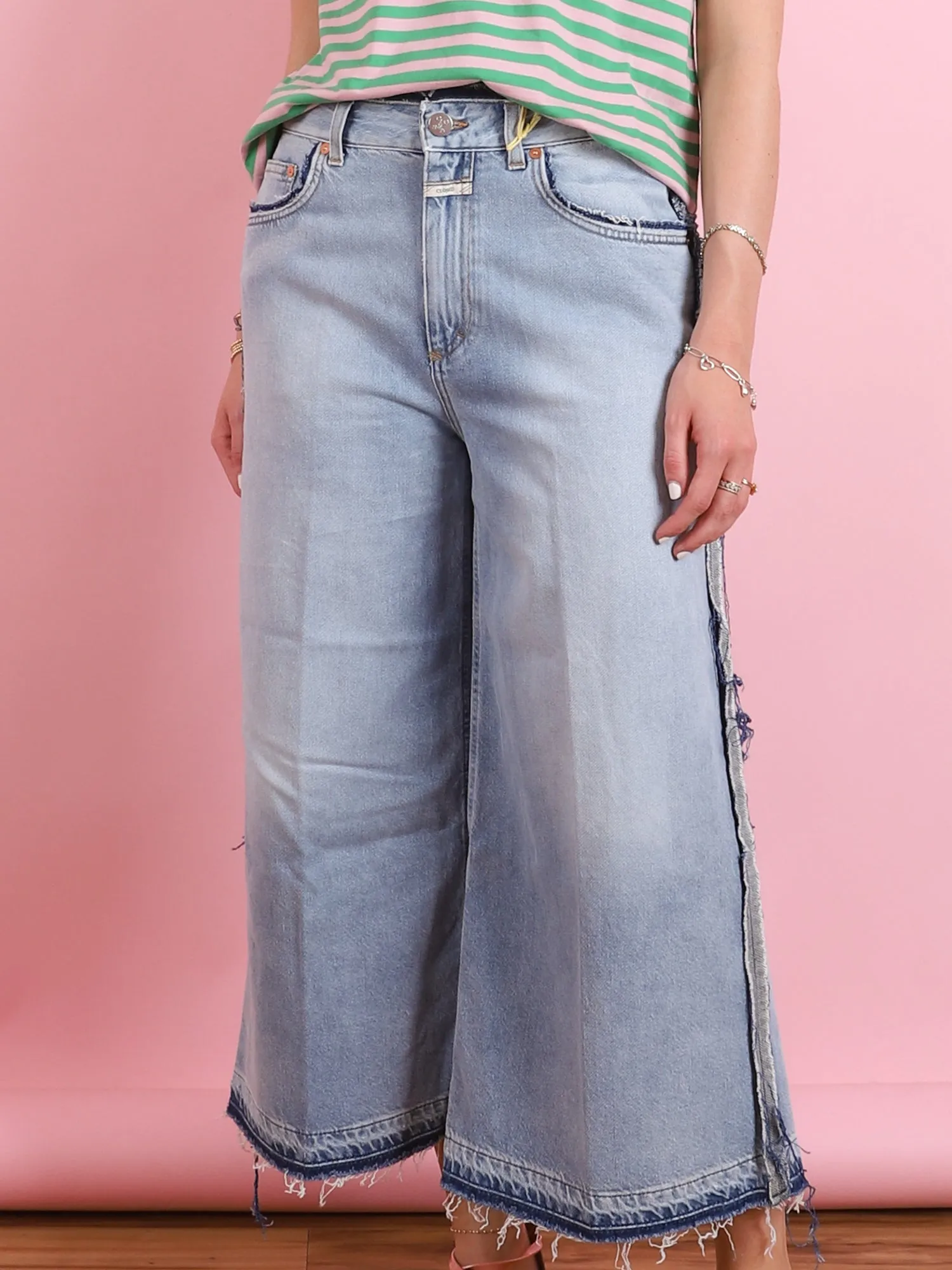 Lyna Contrast Seam Jean