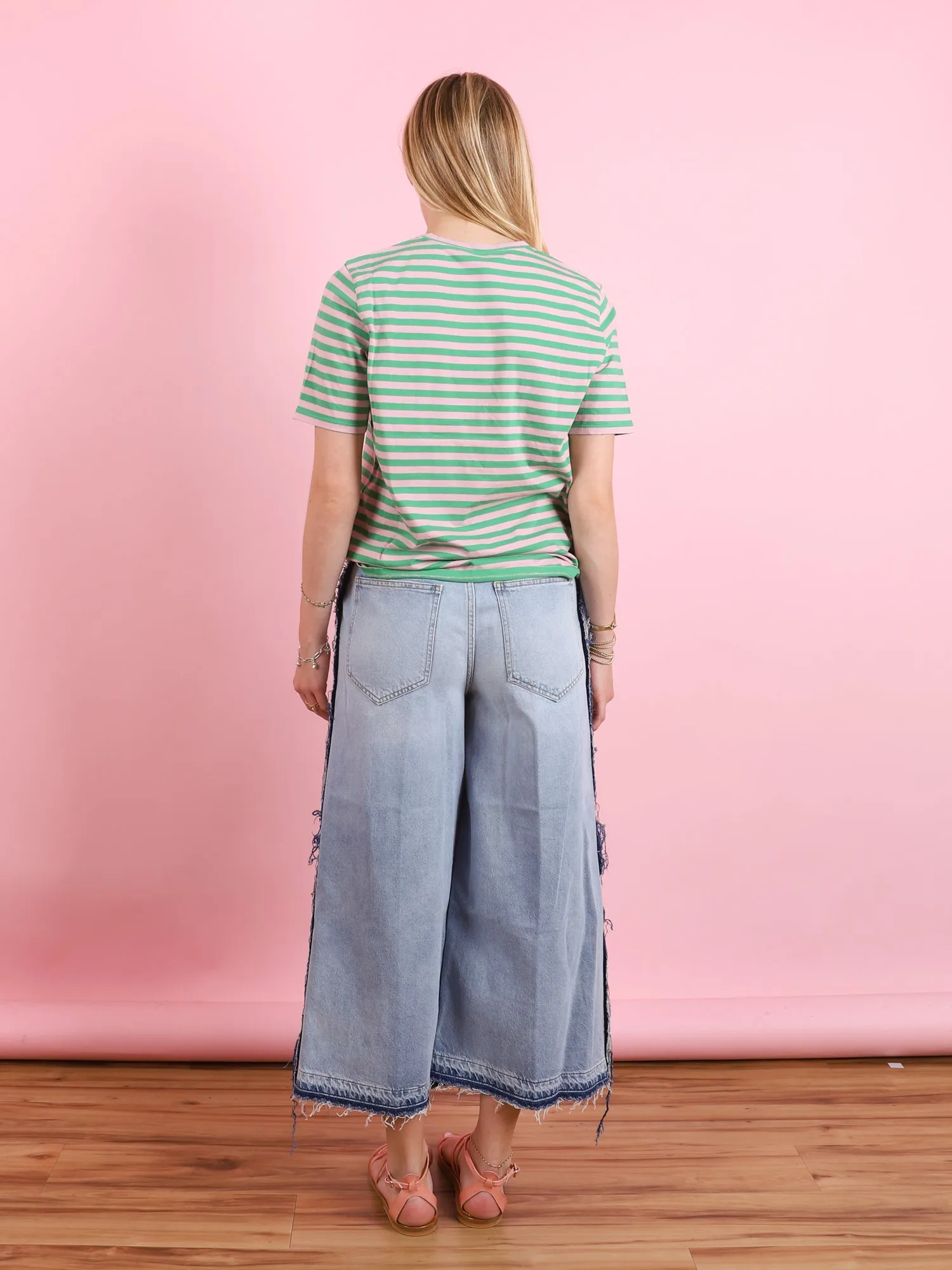 Lyna Contrast Seam Jean
