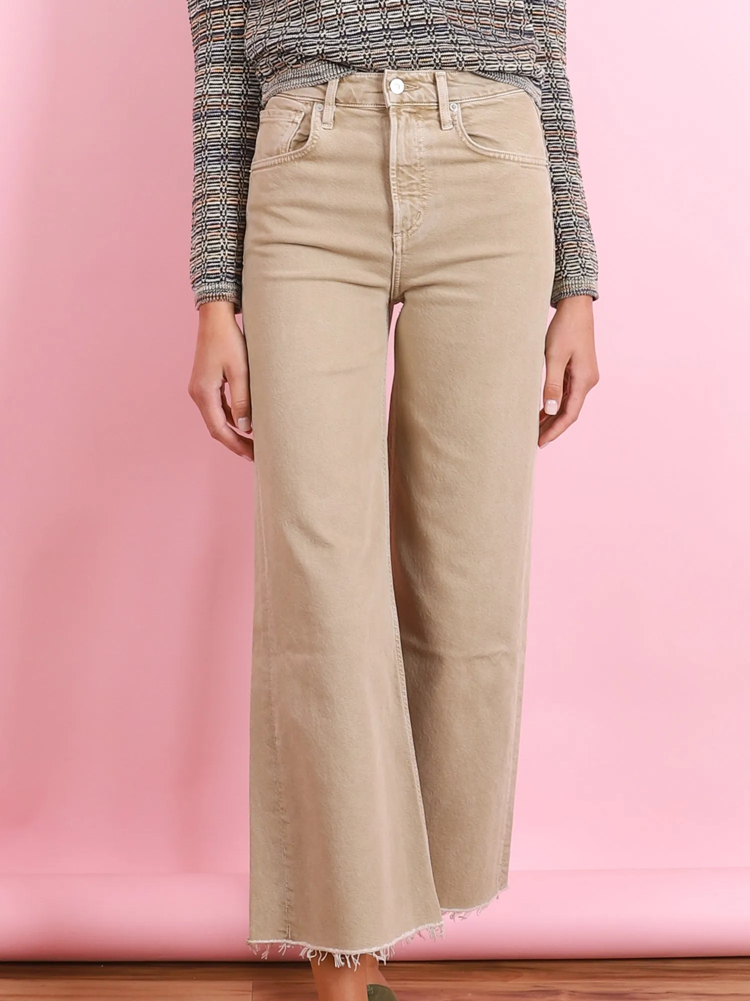 Lyra Crop Jean in Porcini