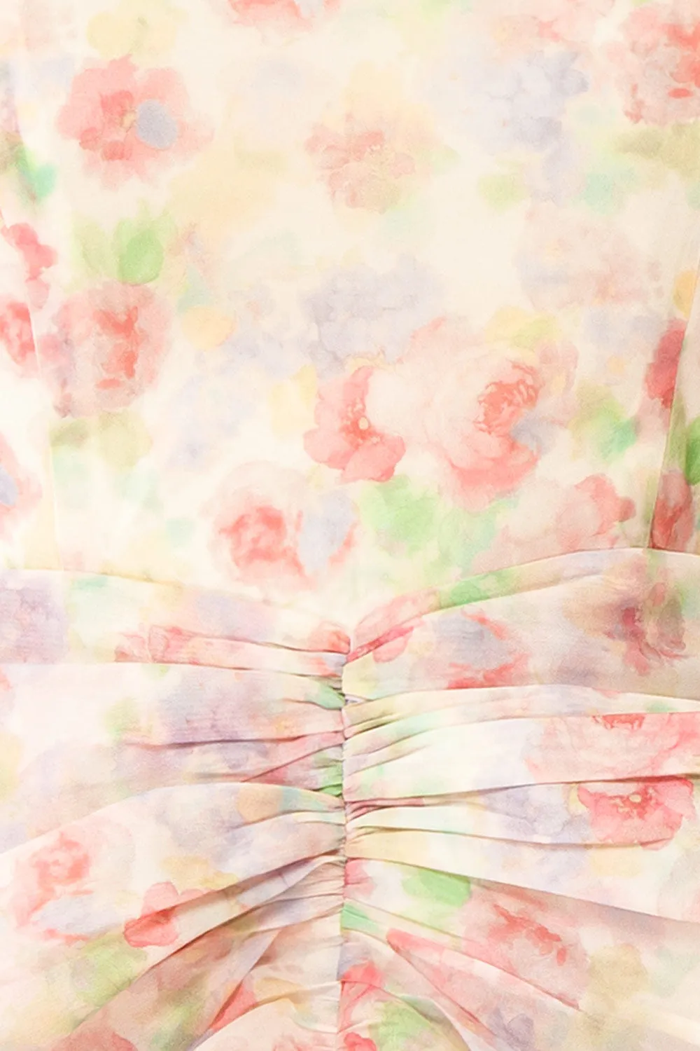 Mastuoka | Strapless Ruffled Short Dress