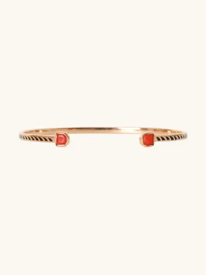 Medit Coral Shark Fin Cuff