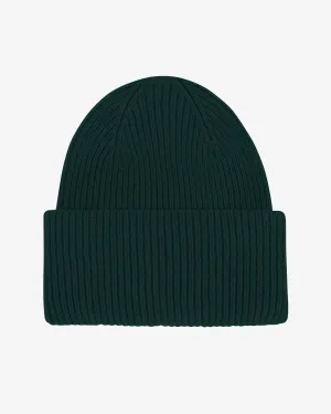 Merino Wool Hat - Emerald Green