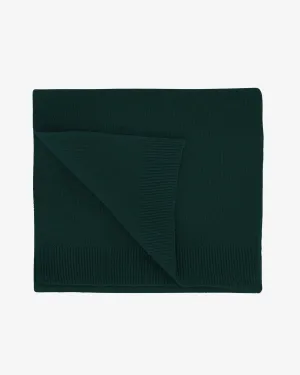 Merino Wool Scarf - Emerald Green