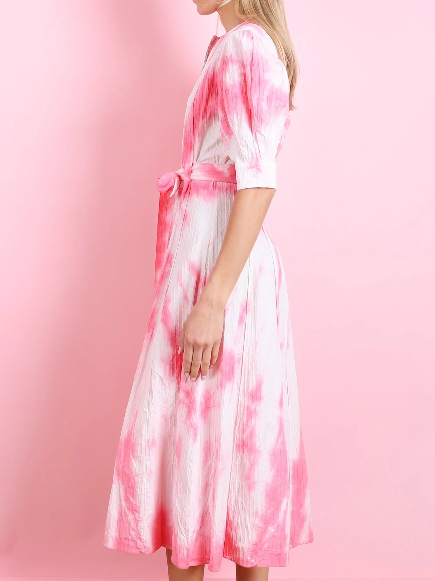 Midi Zipper Dress
