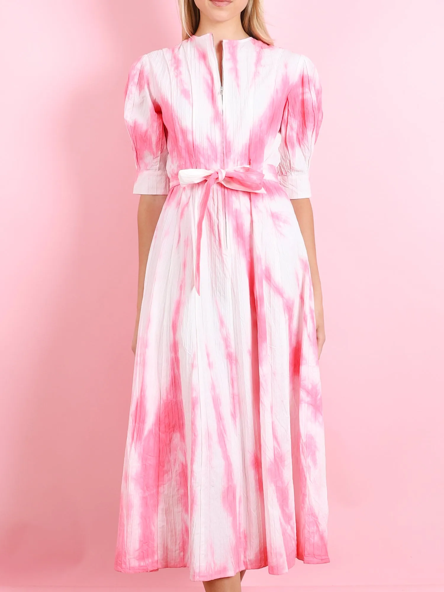 Midi Zipper Dress