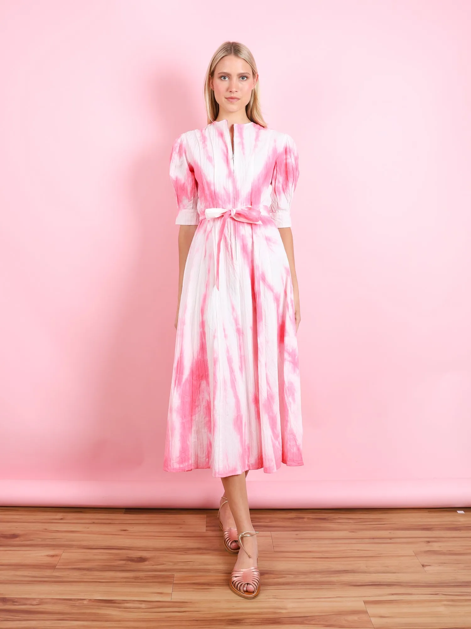 Midi Zipper Dress