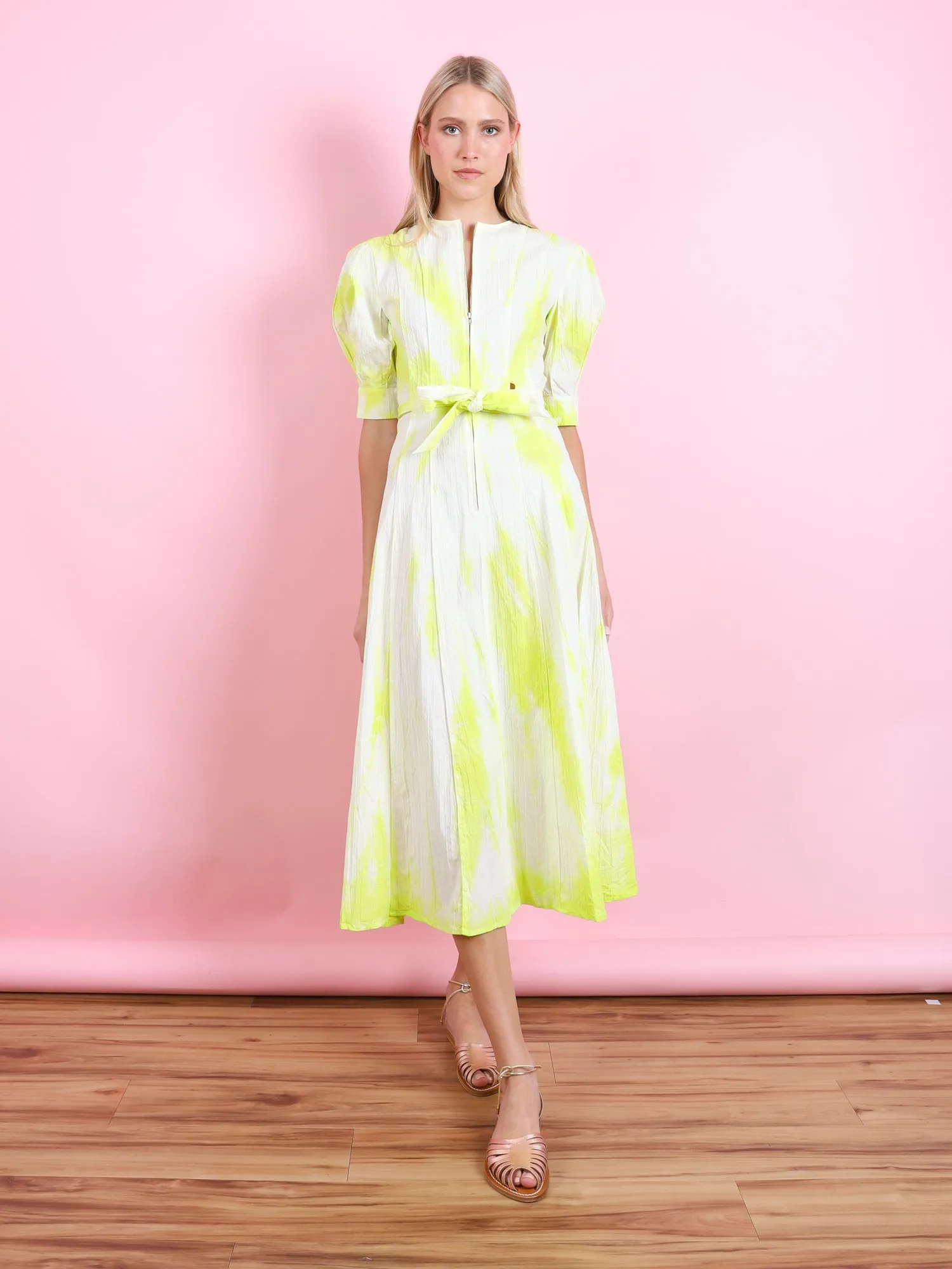 Midi Zipper Dress