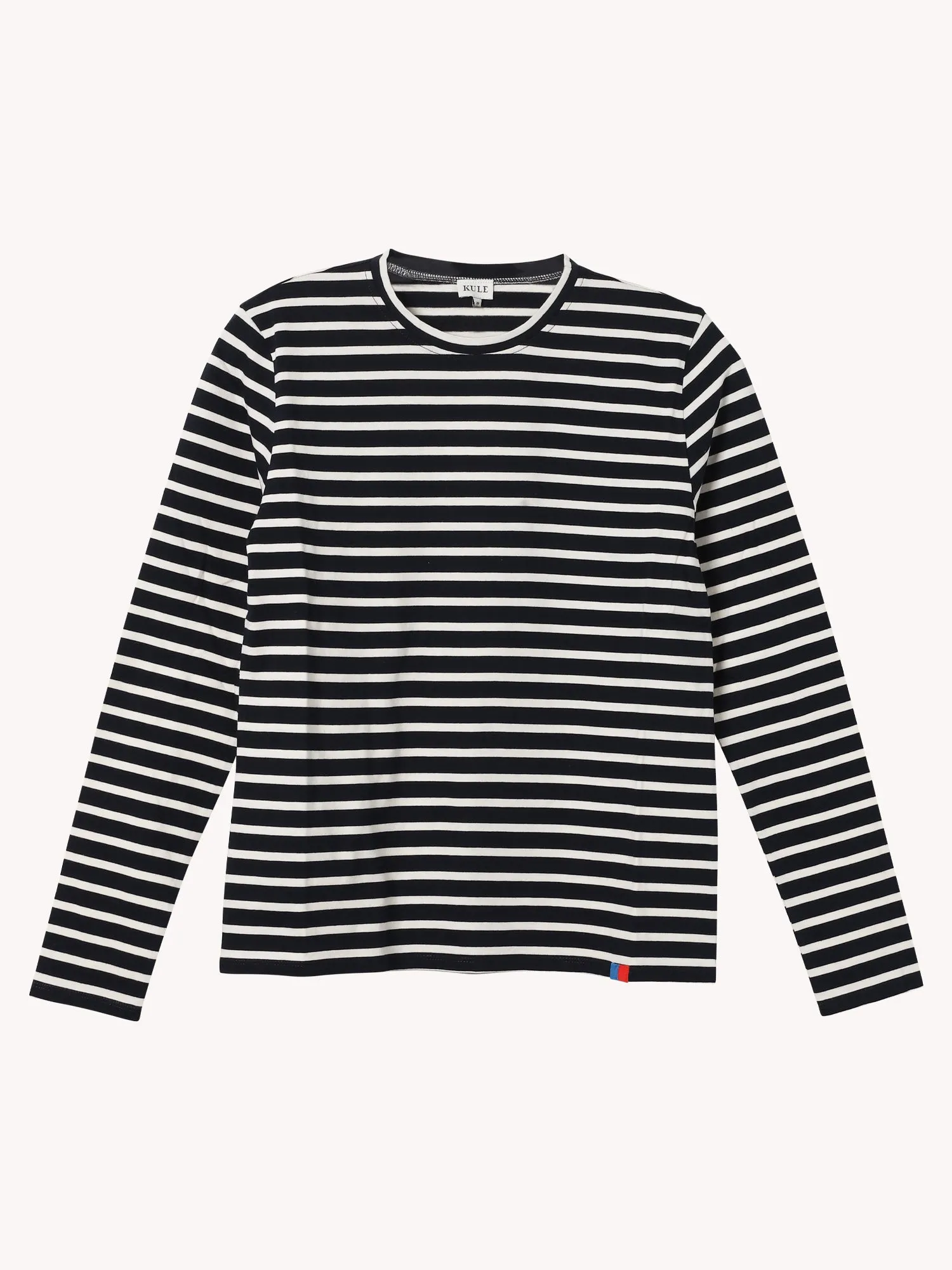 Modern Long Sleeve Stripe Tee