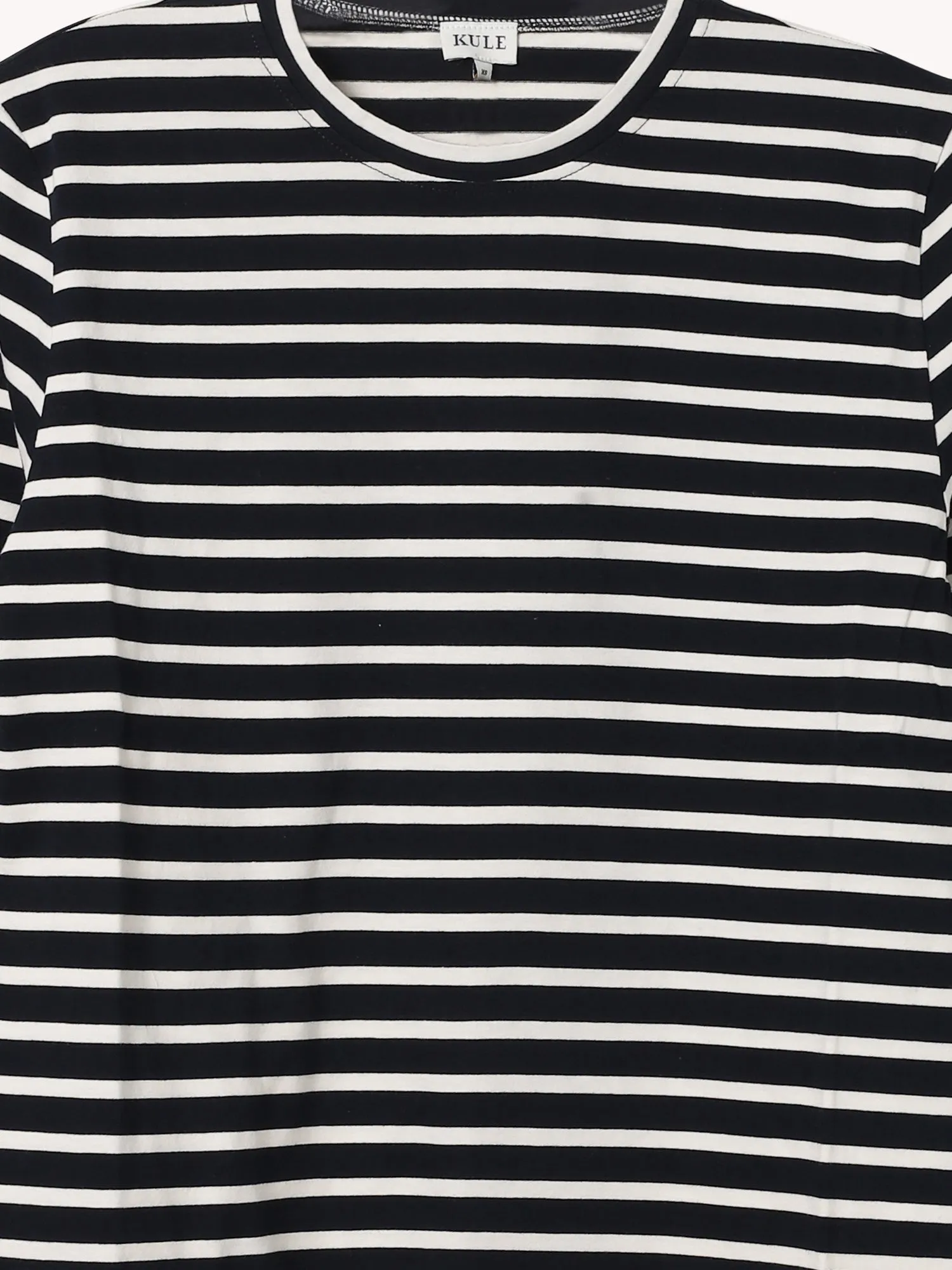 Modern Long Sleeve Stripe Tee