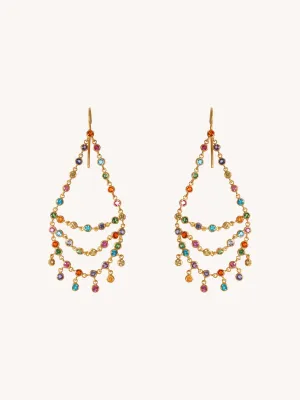 Multicolored Emilie Earrings