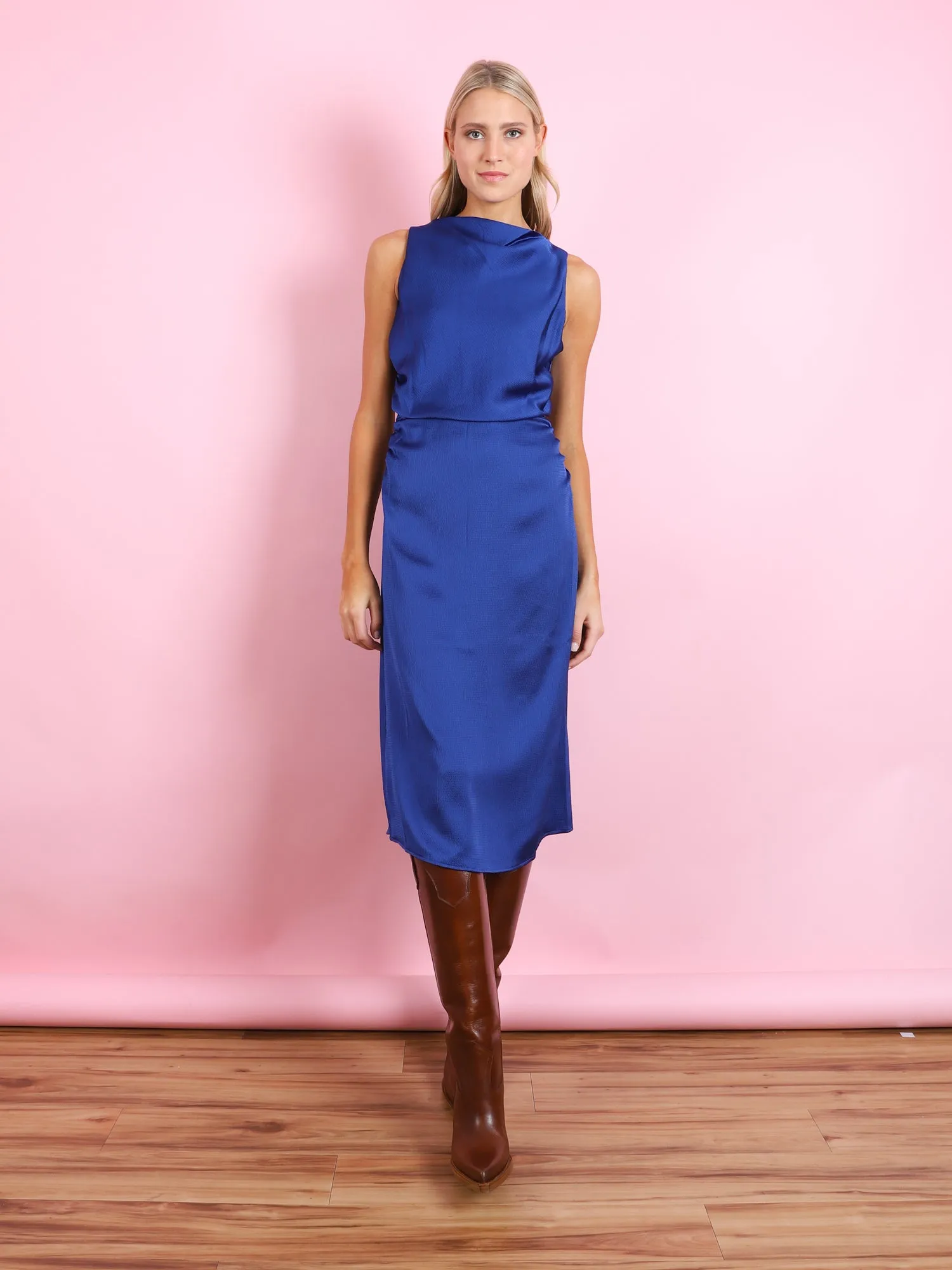 NOA SATIN DRESS