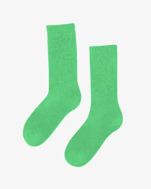 Organic Active Sock - Spring Green