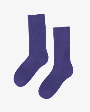 Organic Active Sock - Ultra Violet