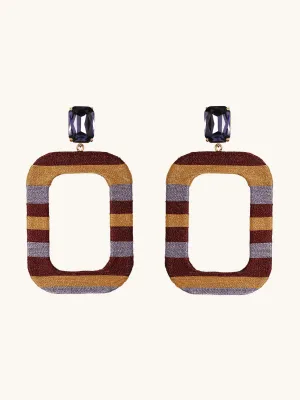 Paris Hoops in Burgundy