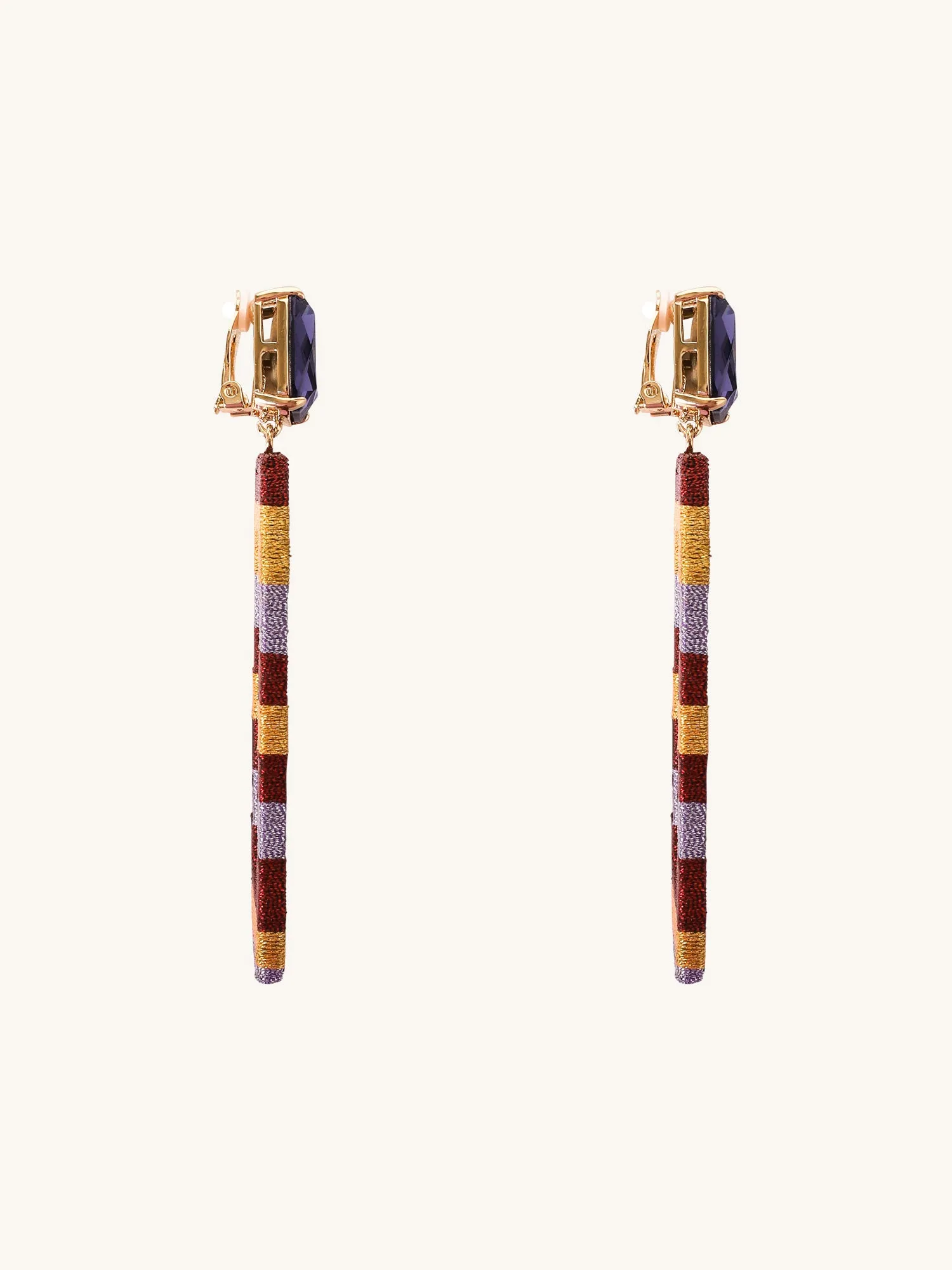 Paris Hoops in Burgundy