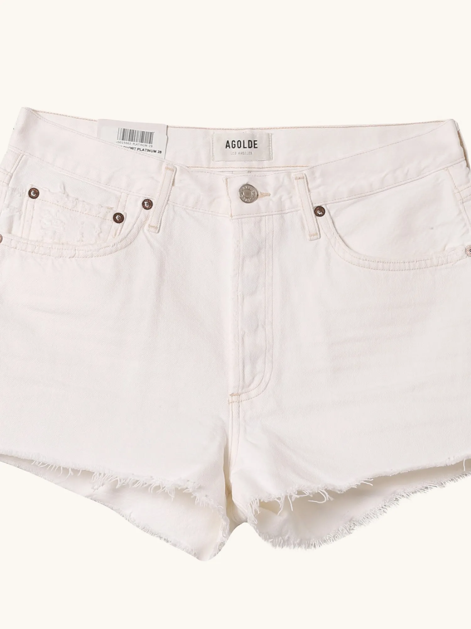 Parker Short in Platinum