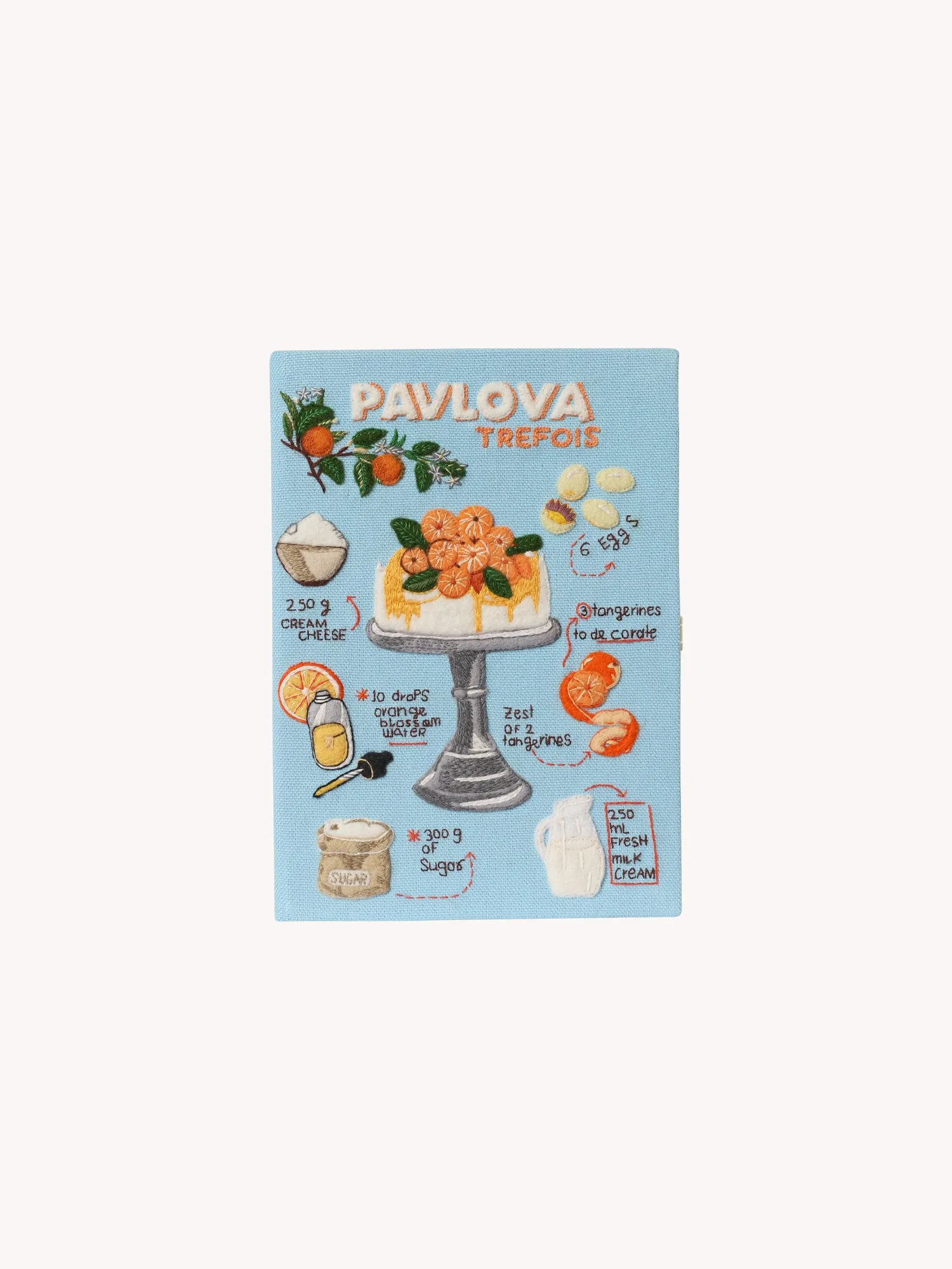 Pavlova Trefois Book Clutch