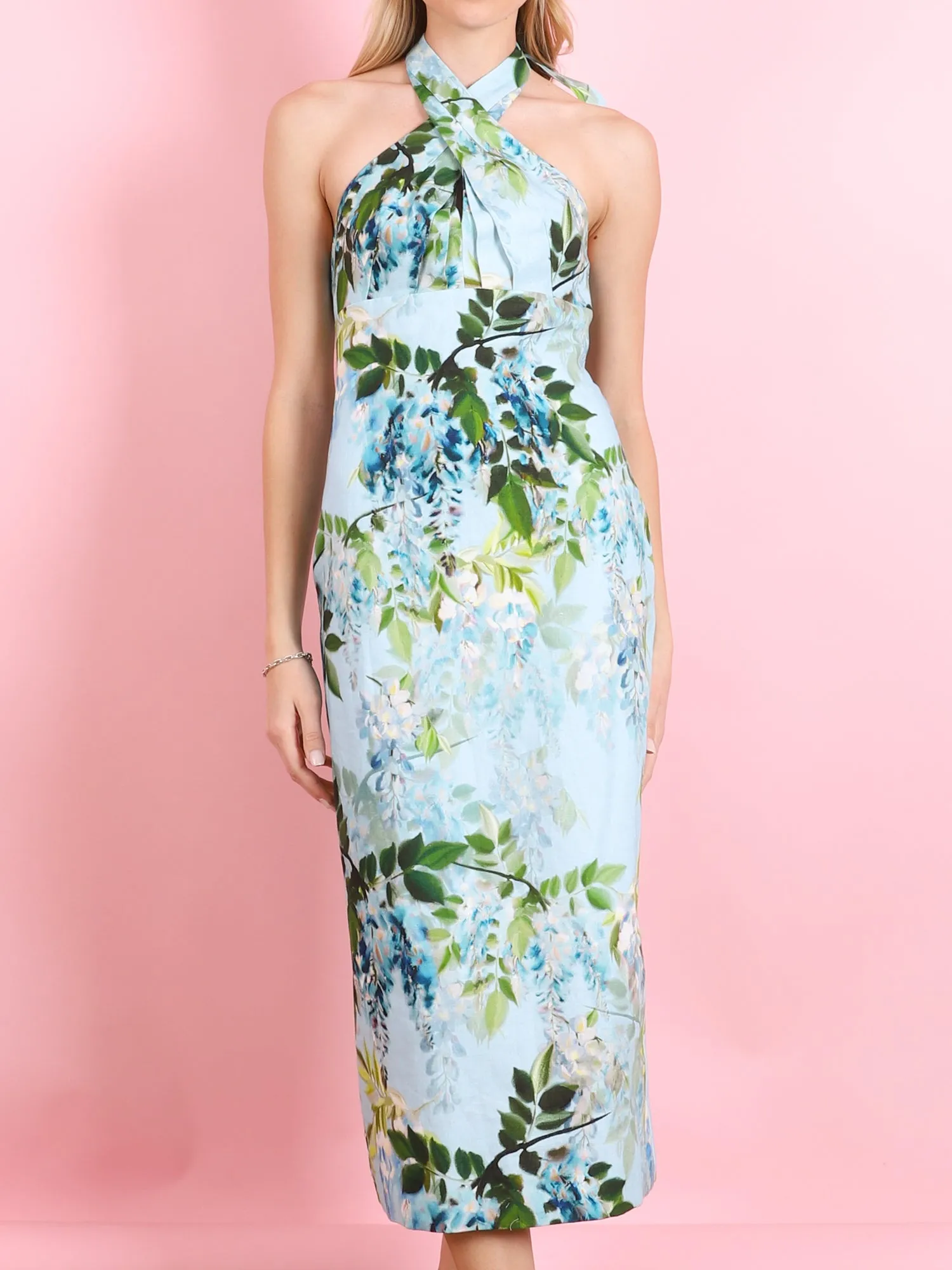 Perla Midi Dress in Wisteria