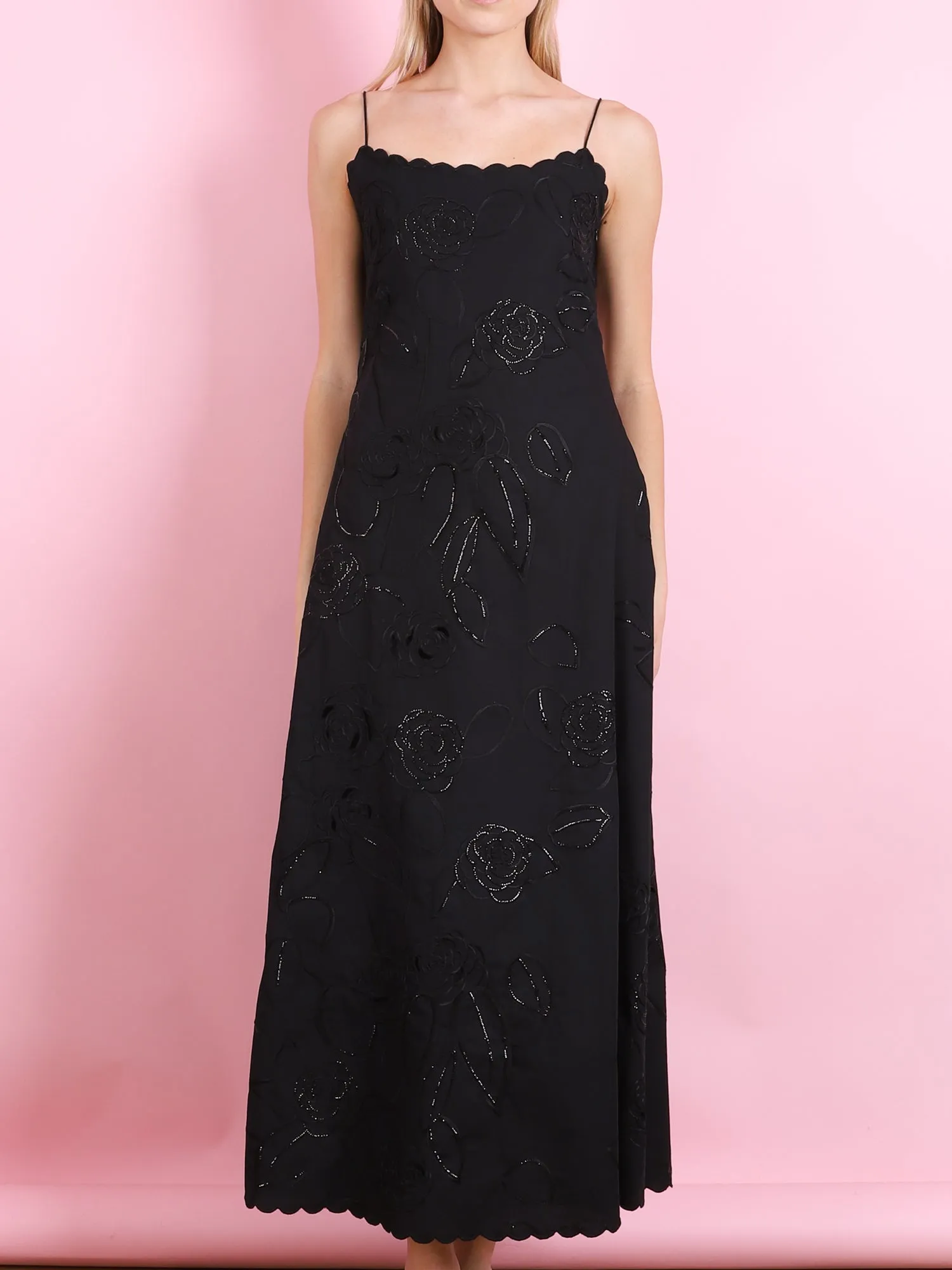 PETIT BEURRE EMBROIDERED DRESS
