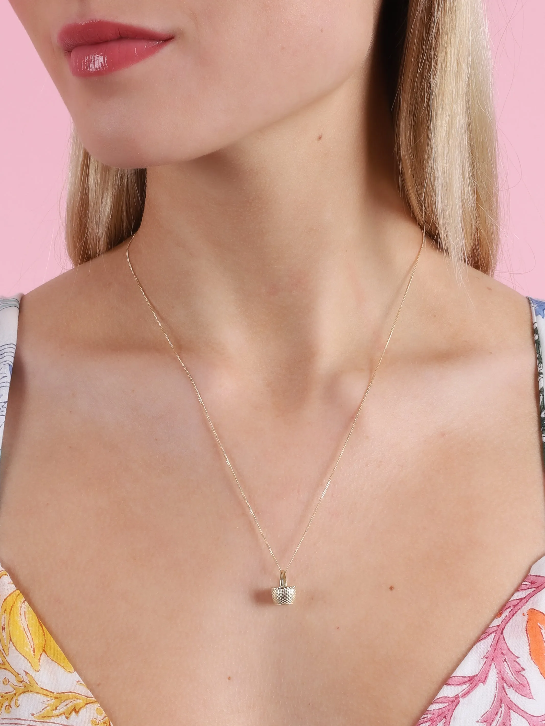 Picnic Basket Necklace