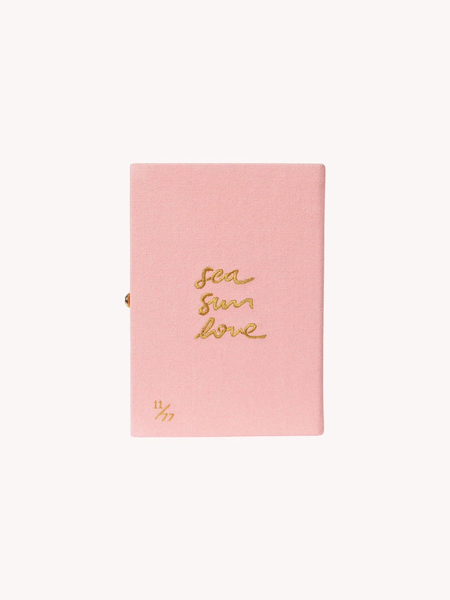 PINK CORAL BOOK CLUTCH