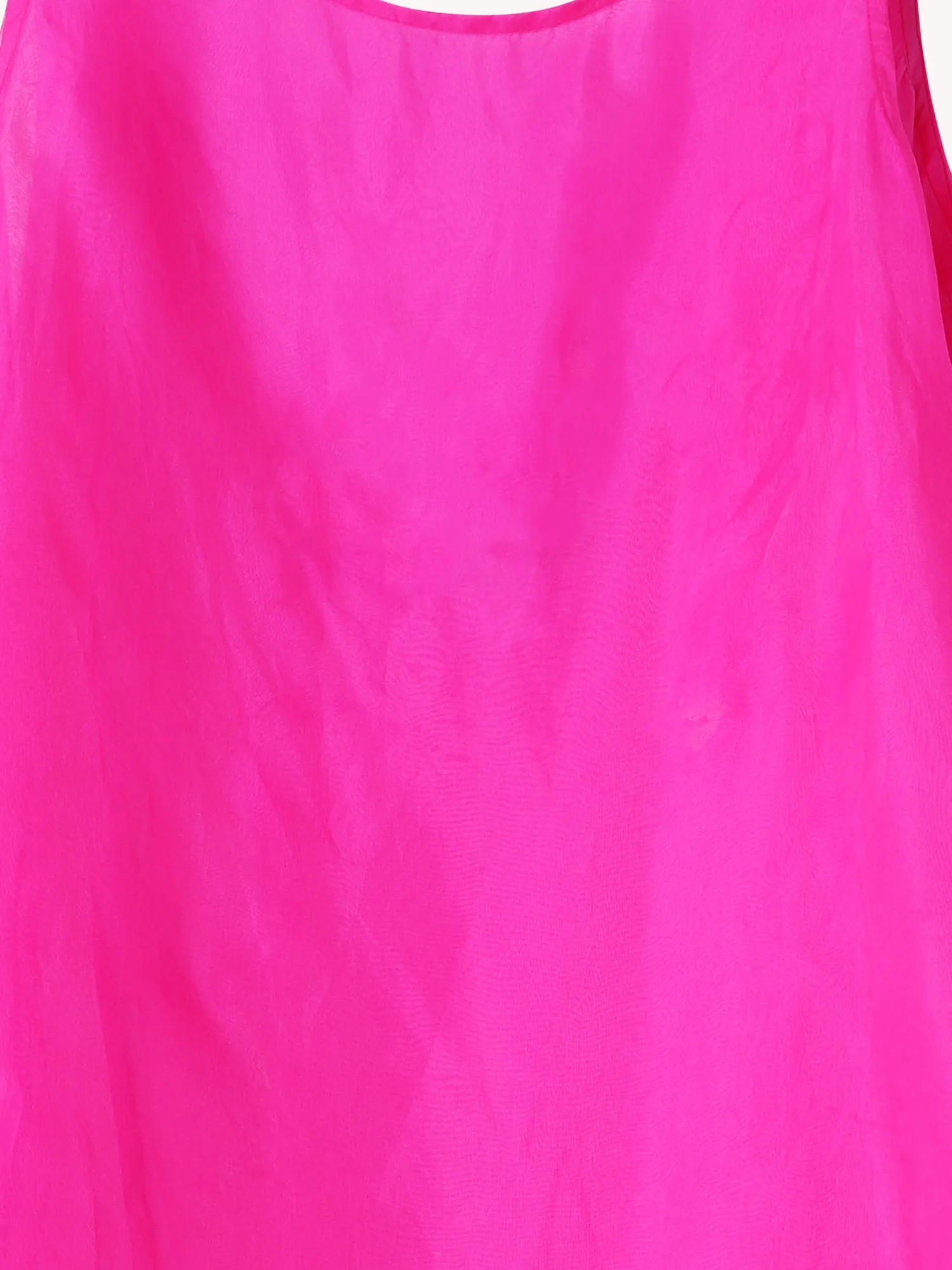 PINK ORGANZA SWING TOP