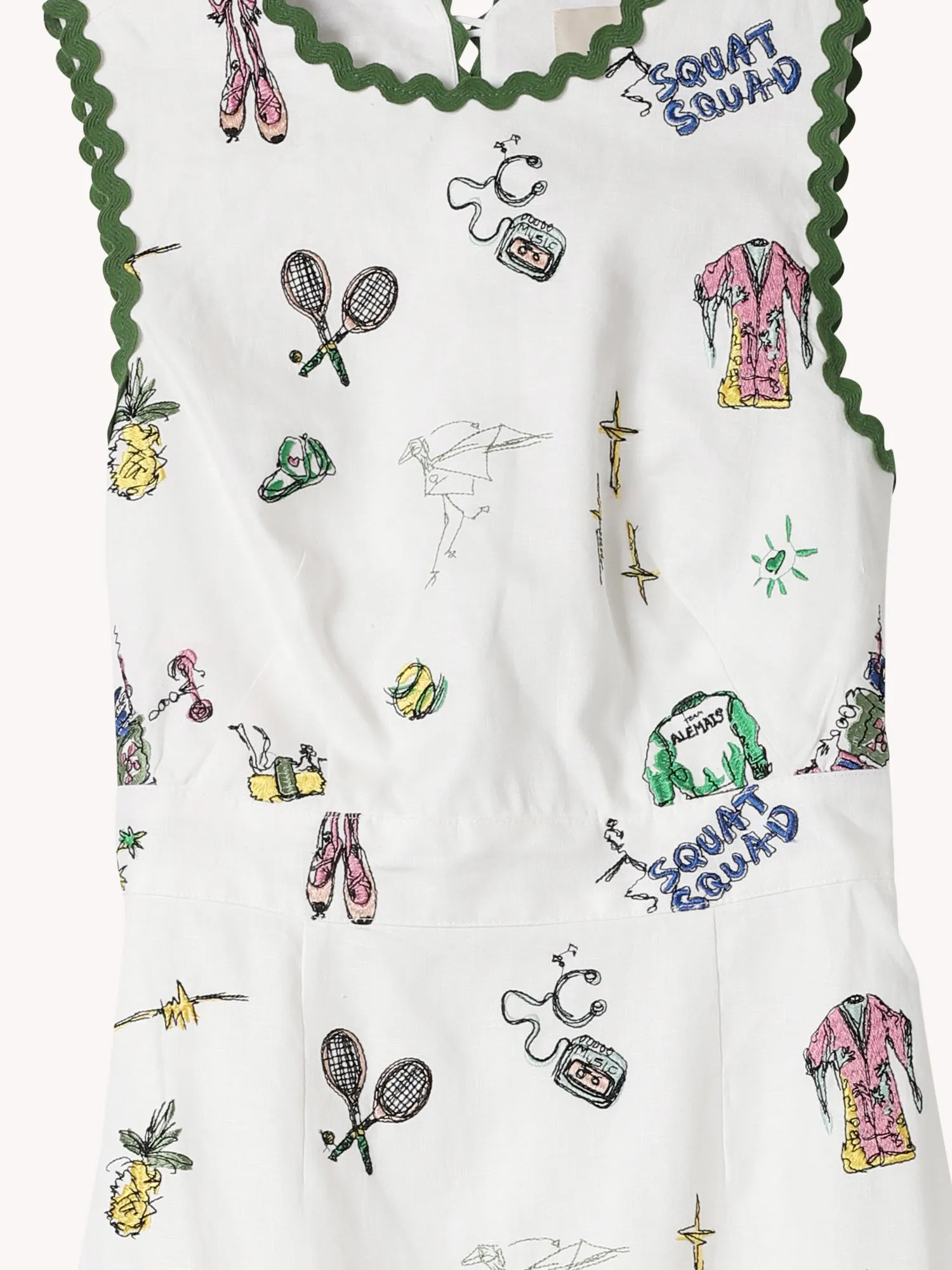 Play Embroidered Midi Dress