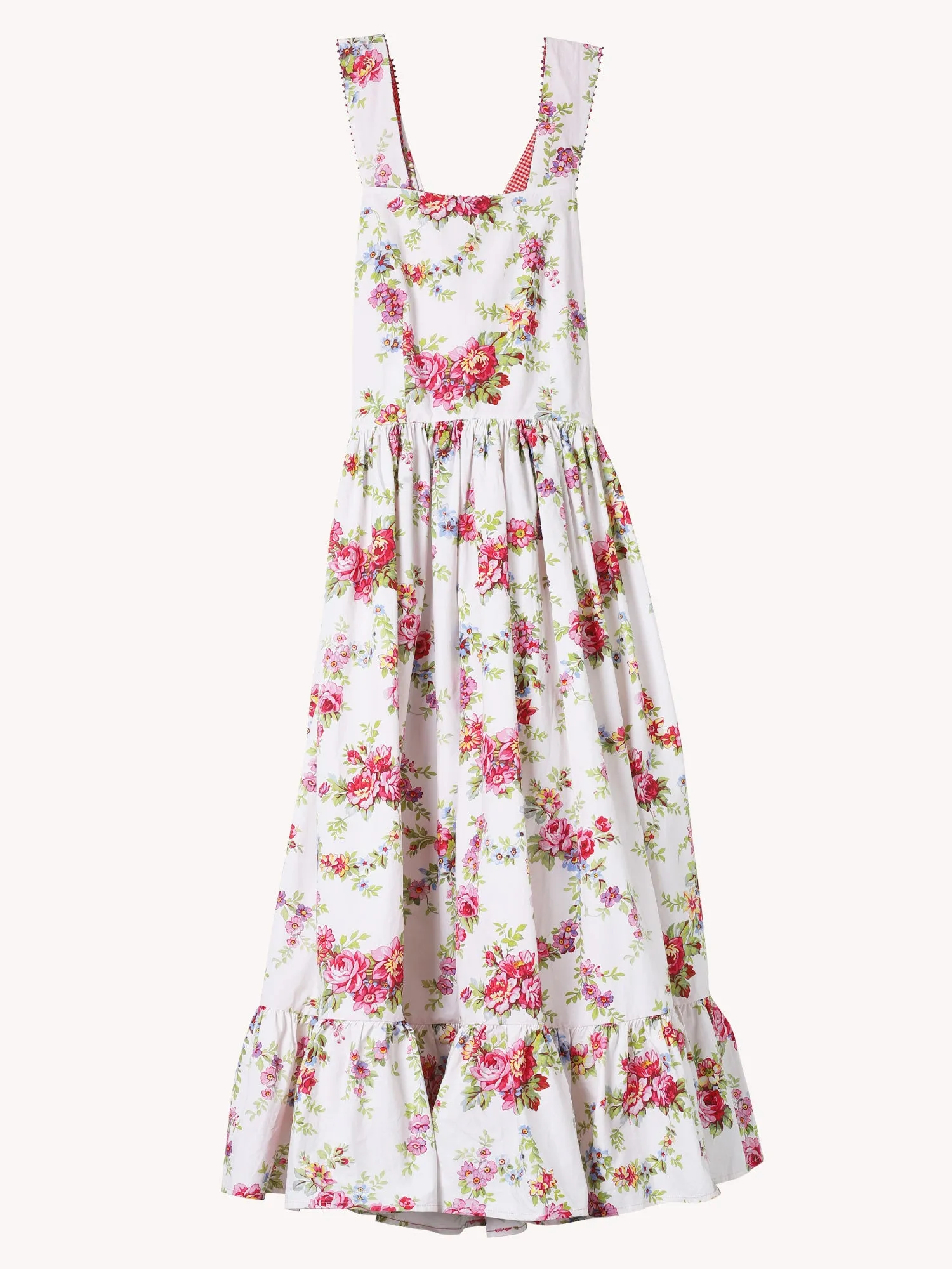 RED FLORAL DRESS