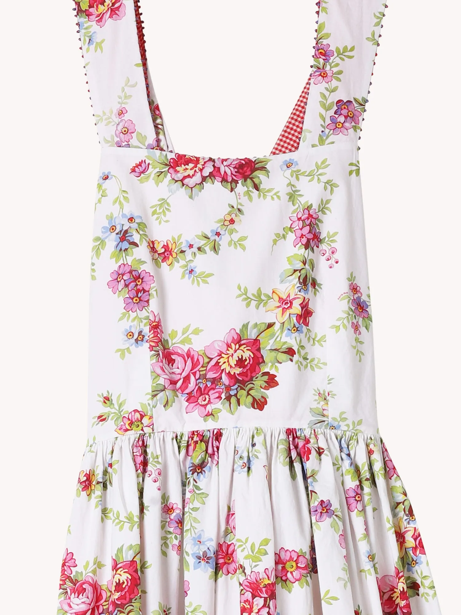 RED FLORAL DRESS