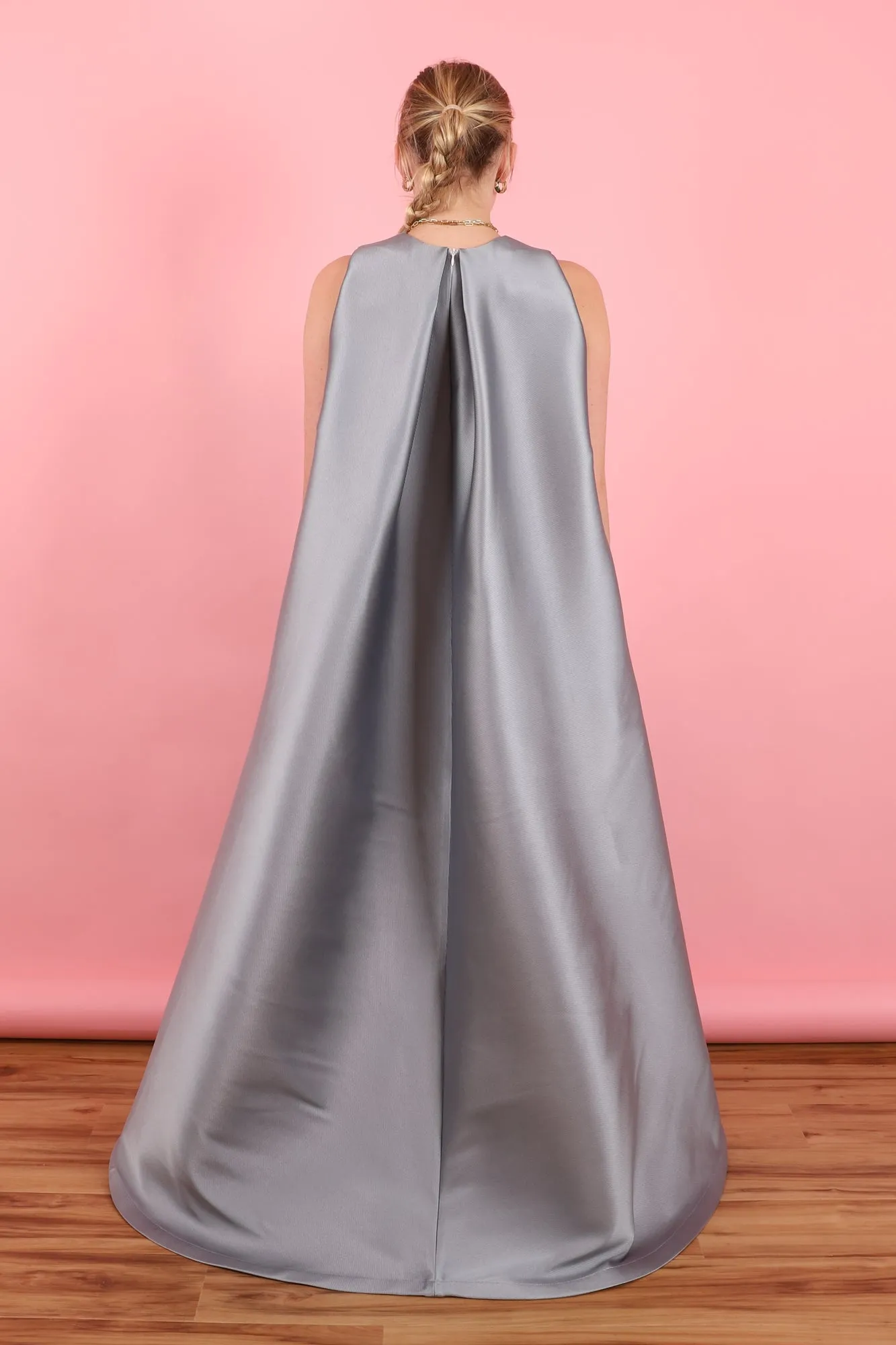 Satin Twill Alex Evening Dress