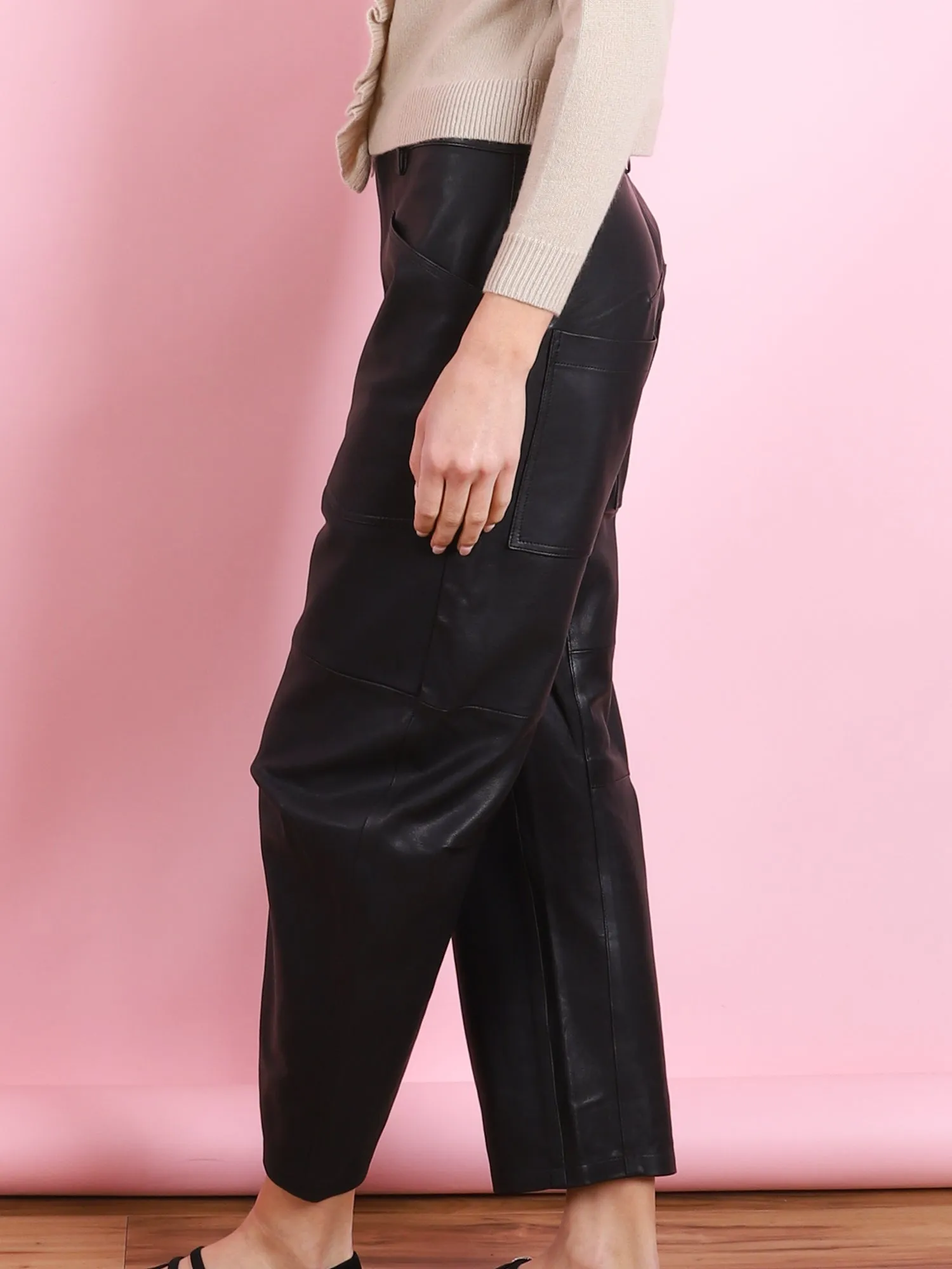 SHON LEATHER PANT