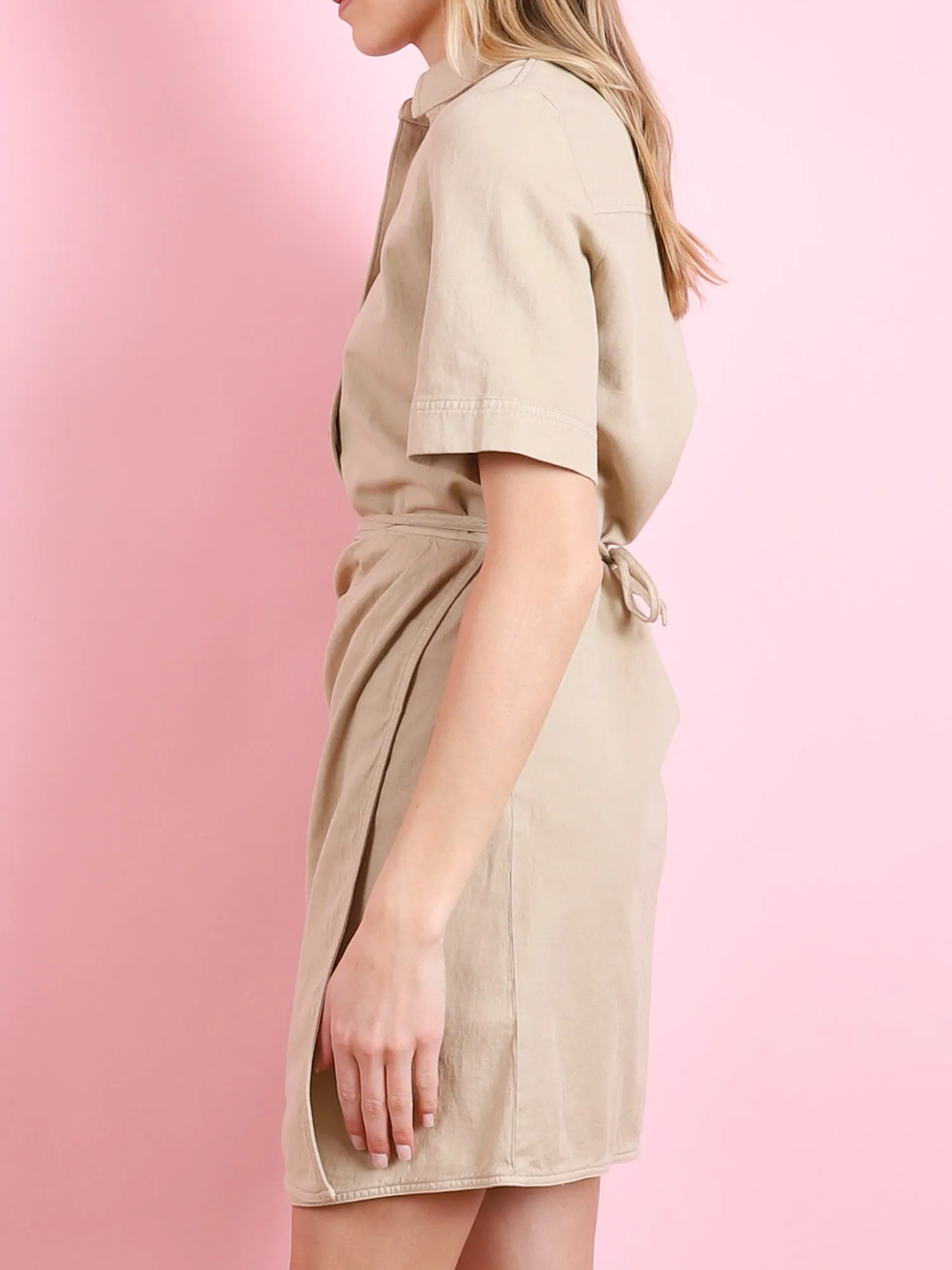 Short Wrap Dress