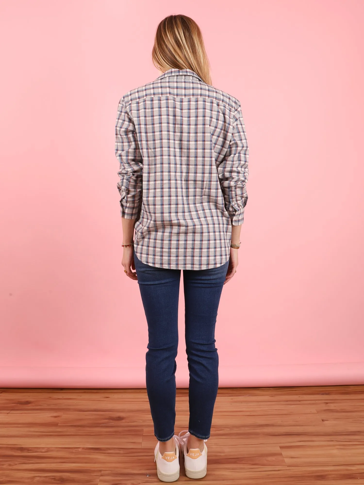 Skinny Pusher Jean in Dark Blue