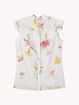SLEEVELESS BLOUSE