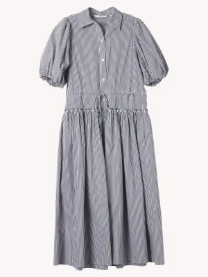 STRIPE DRESS IN BLUE
