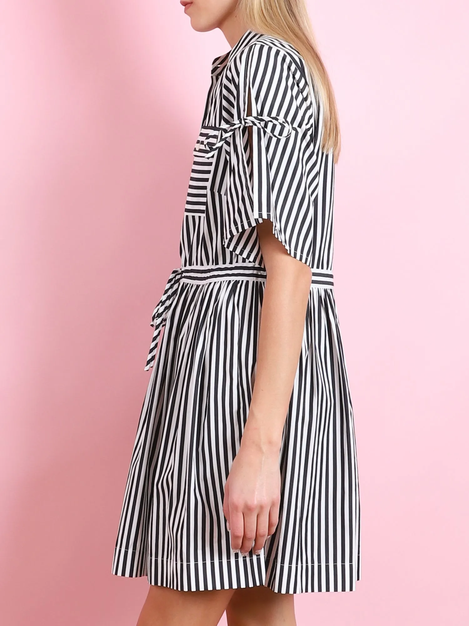 STRIPE FEBE DRESS