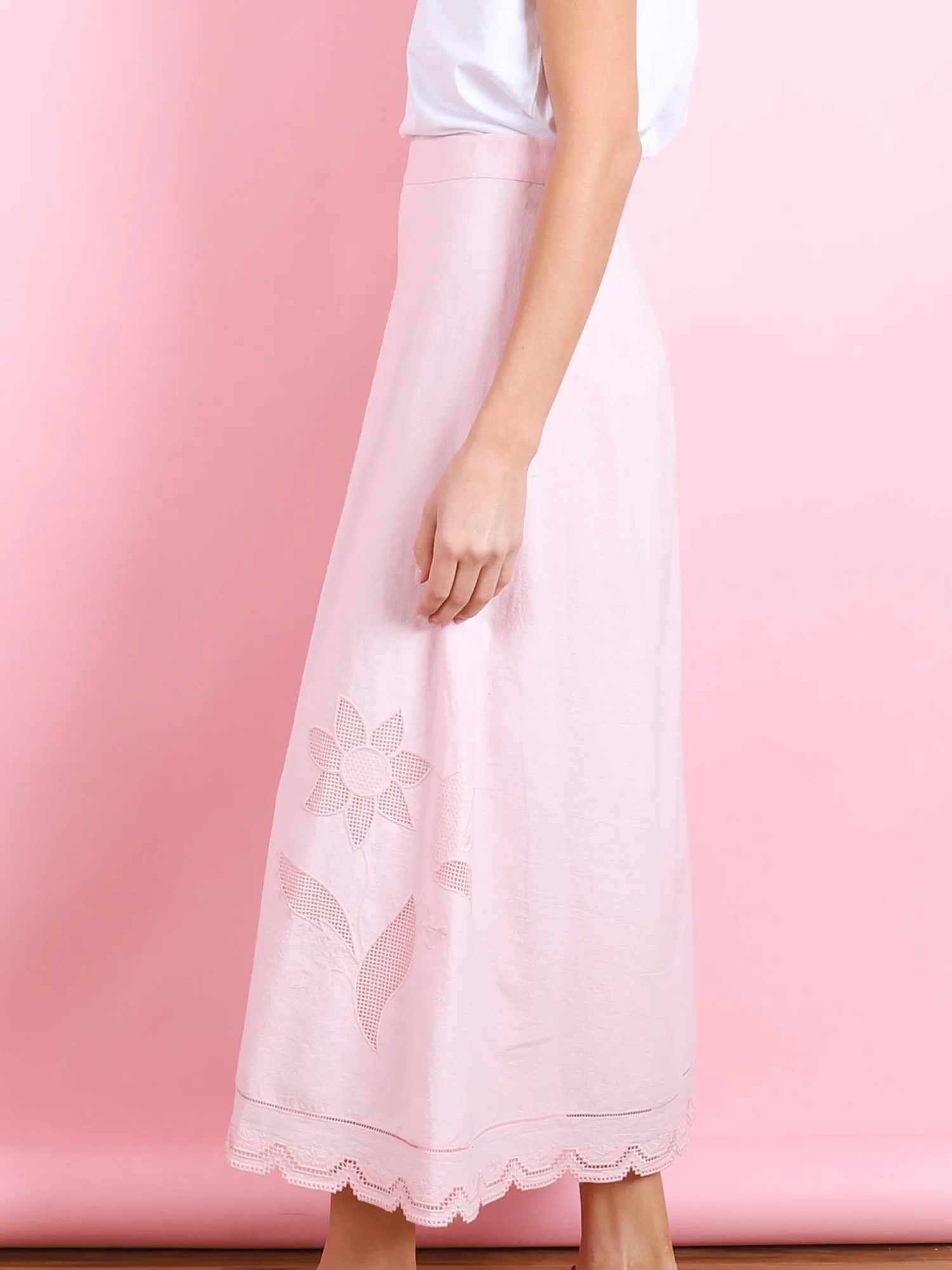 TABLECLOTH LACE SKIRT